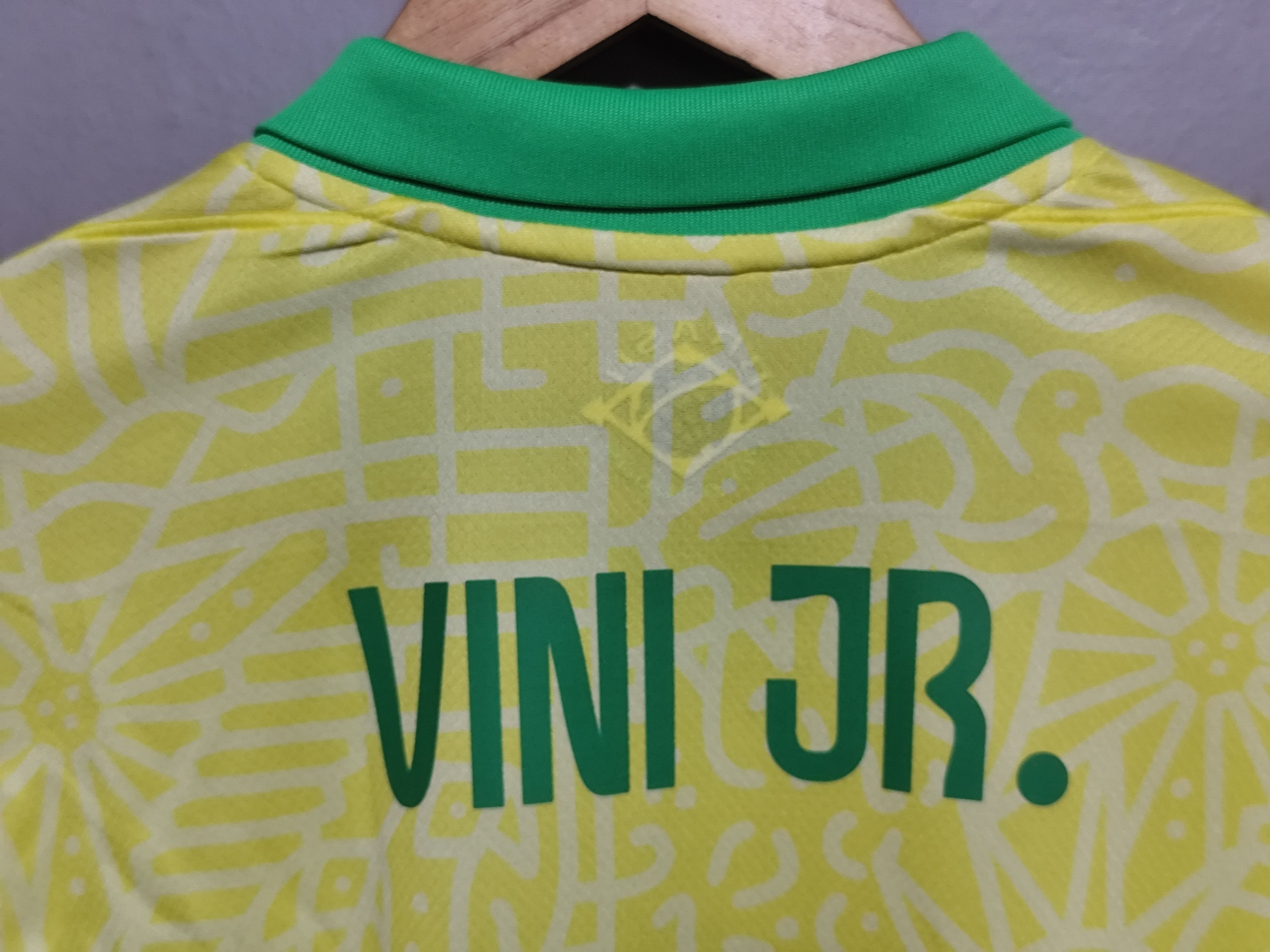 Nike Nike x #7 Vini Jr. Brazil Home 2024 Home Jersey Size US M / EU 48-50 / 2 - 21 Thumbnail