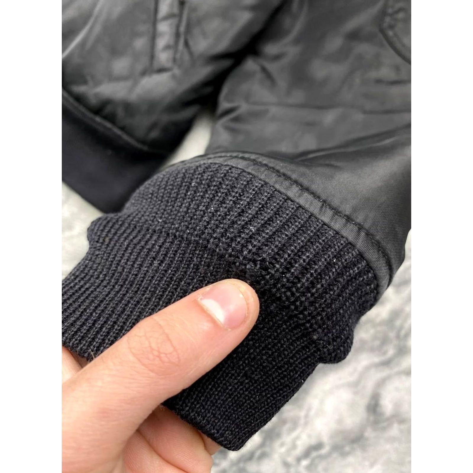 Diesel VINTAGE Diesel Bomber Jacket Men Size 2XL Black Shearling Aviator Size US XXL / EU 58 / 5 - 5 Thumbnail