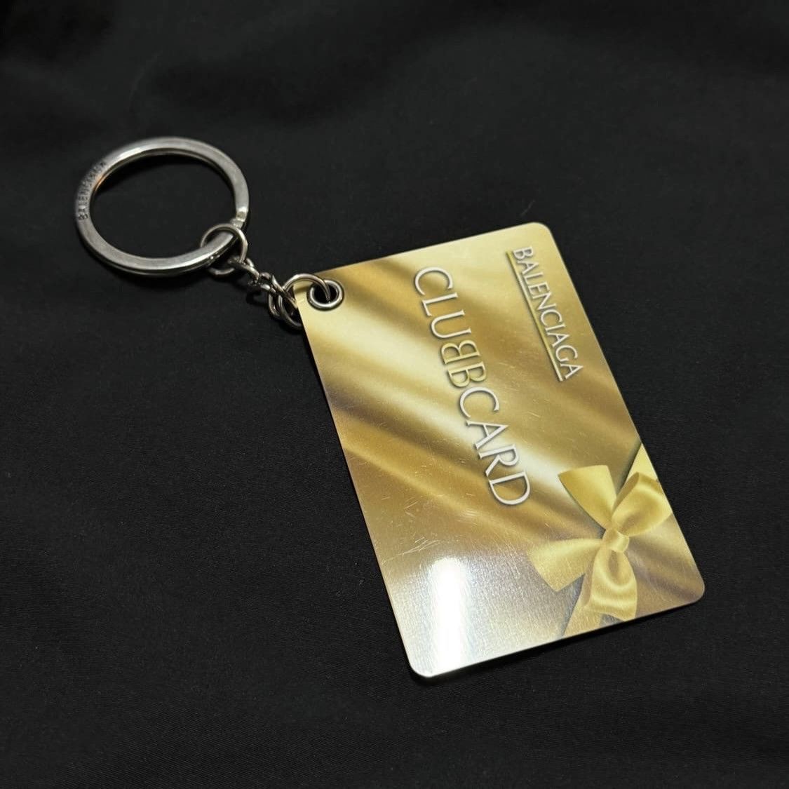 Balenciaga Balenciaga Club Card Key Ring Size ONE SIZE - 1 Thumbnail