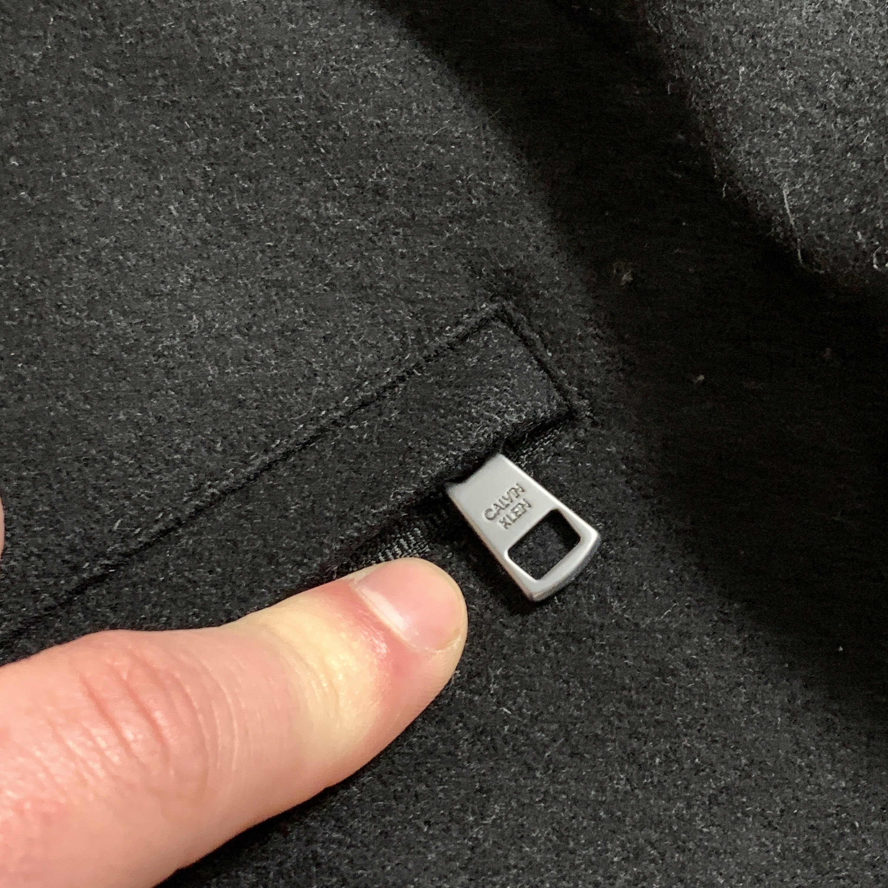 Calvin Klein Calvin Klein Black Wool With Filling Jacket Size US S / EU 44-46 / 1 - 6 Thumbnail