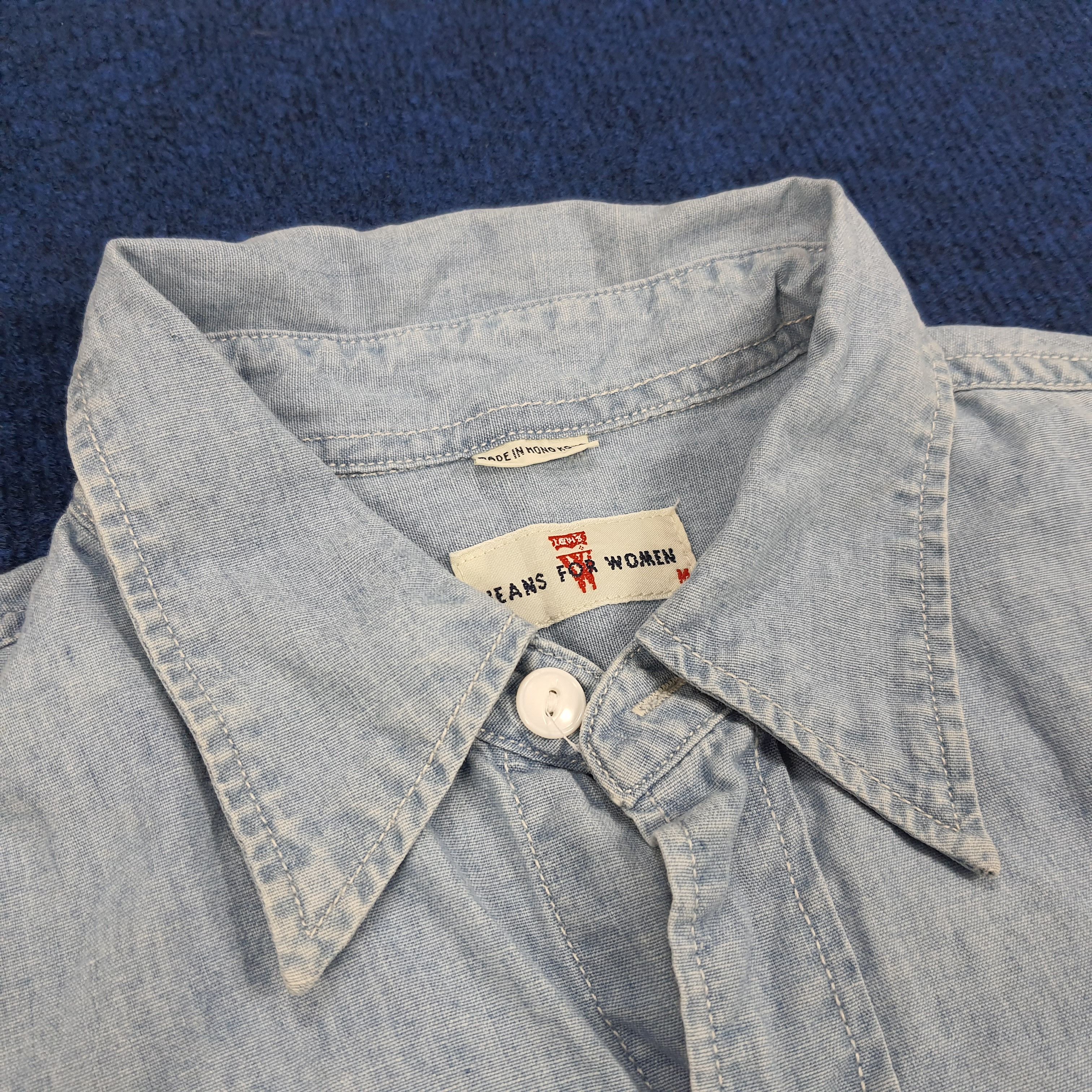 Levi's × Vintage Vintage Levi's Jeans for Women Button Up Shirt Size M / US 6-8 / IT 42-44 - 4 Thumbnail