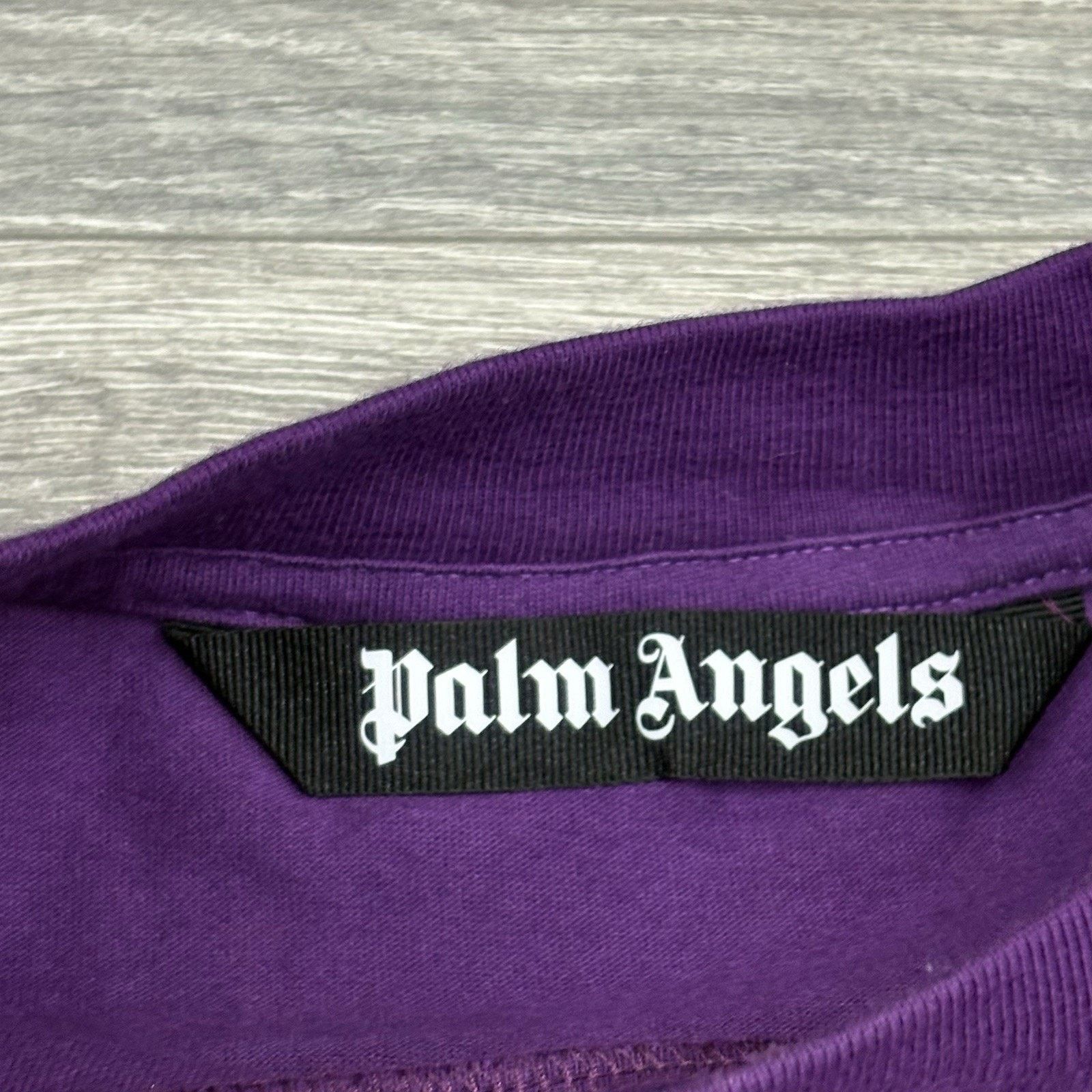 Palm Angels Palm Angels Bear Classic Tee ' Purple Brown ' | GREAT COND! Size US M / EU 48-50 / 2 - 15 Thumbnail