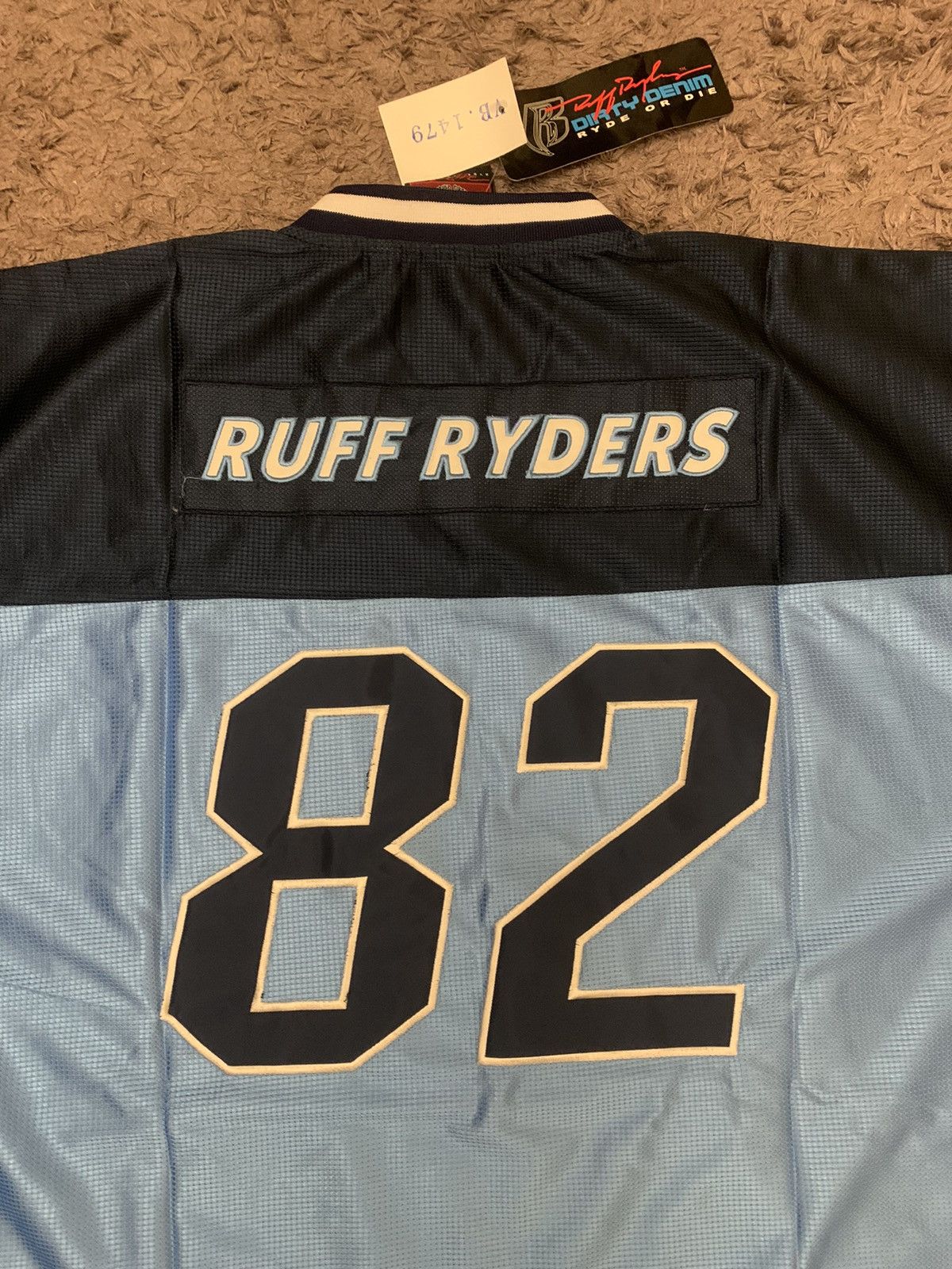 Rap Tees Ruff Ryders Clan 82 Vintage Jersey Size US XXL / EU 58 / 5 - 3 Thumbnail