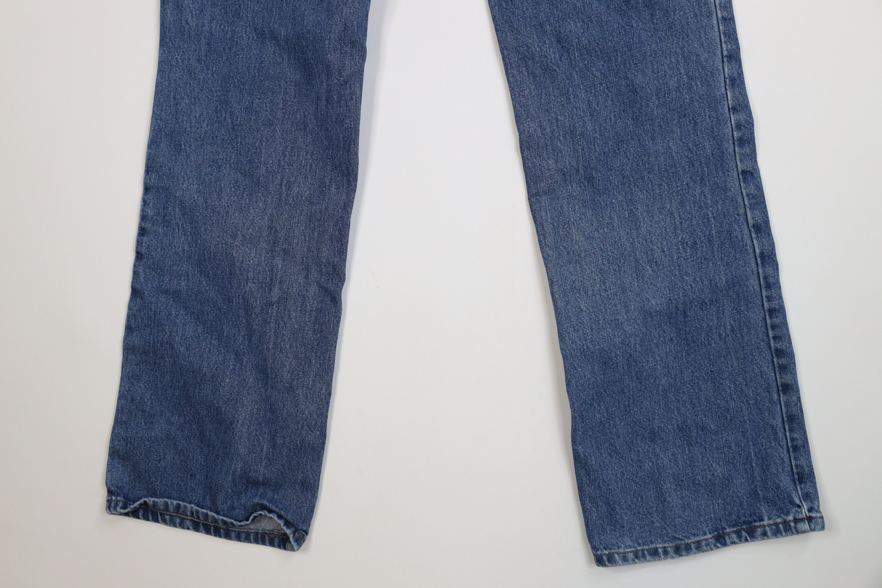 Harley Davidson Vintage Y2K Harley Davidson Flared Wide Leg Denim Jeans Blue Size 32" / US 10 / IT 46 - 14 Thumbnail