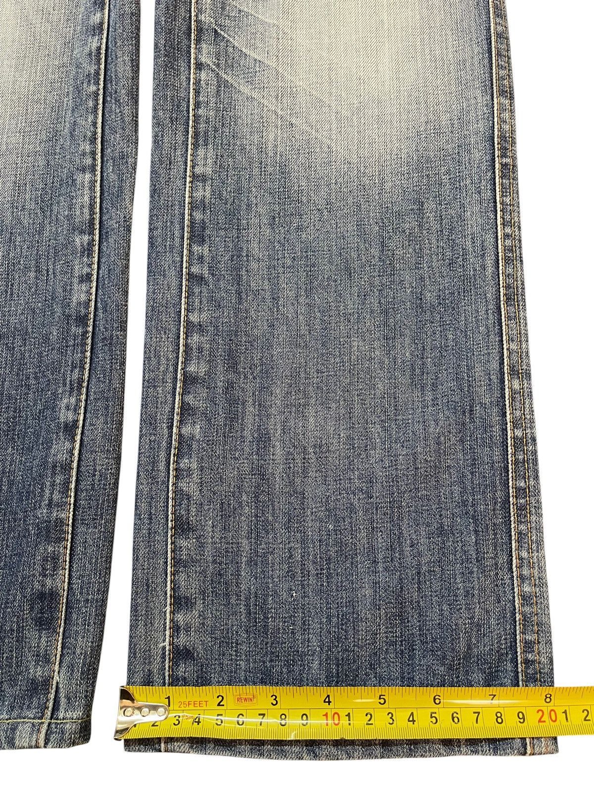 Hysteric Glamour Vintage Japanese Bartack Studded Zipper Avant Garde Jeans Size US 32 / EU 48 - 17 Thumbnail