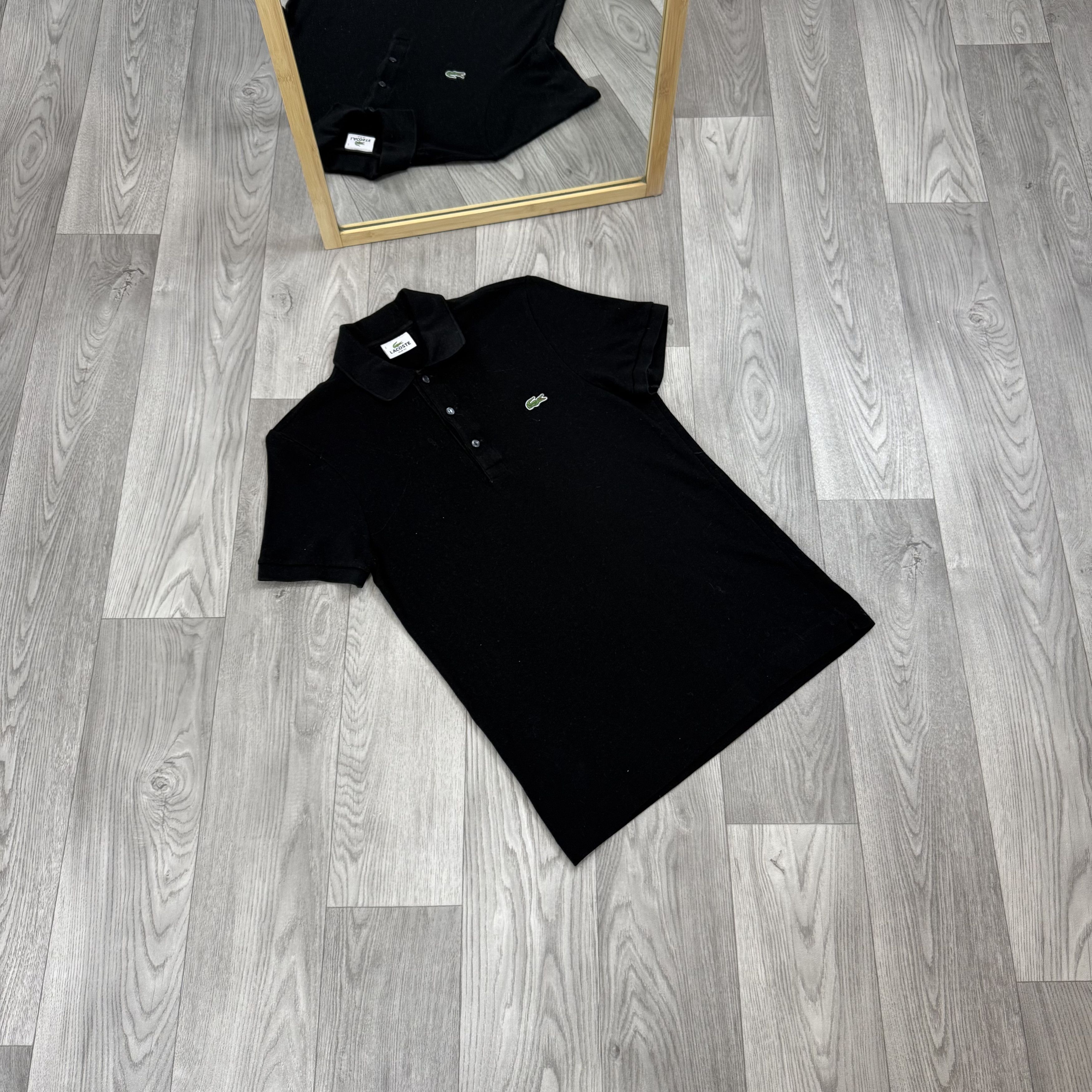 Lacoste Lacoste Black Polo Tee Shirt Size US S / EU 44-46 / 1 - 2 Thumbnail