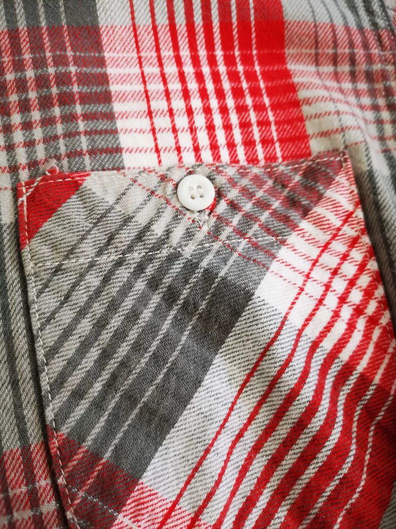 The Real McCoy's The Real McCoys Size17 8 Hour Union Work Shirt, Plaid Shirt Size US M / EU 48-50 / 2 - 3 Thumbnail