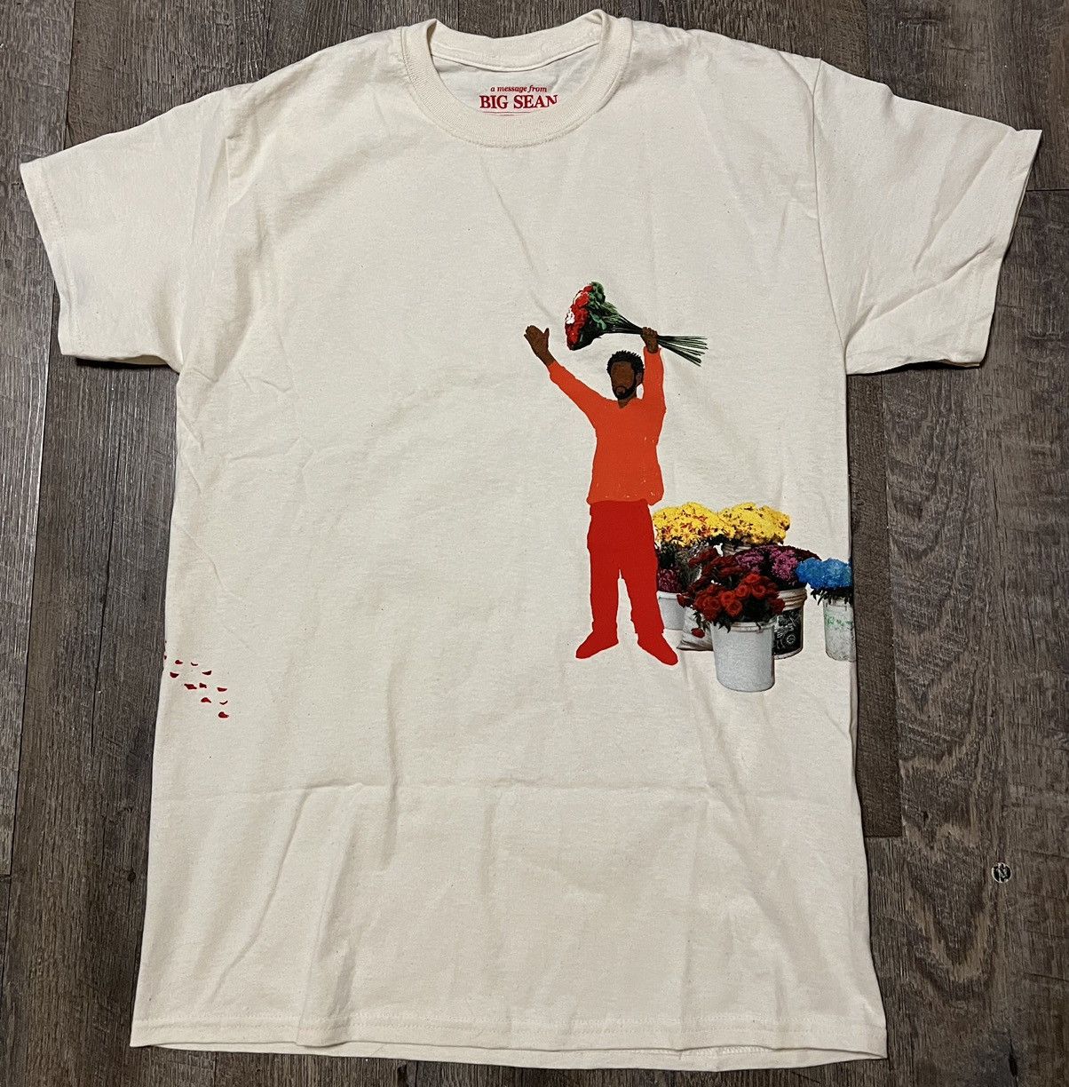 Big Sean Big Sean Wake Up And Smell The Rose Detroit 2 Promo Shirt Size US S / EU 44-46 / 1 - 1 Thumbnail
