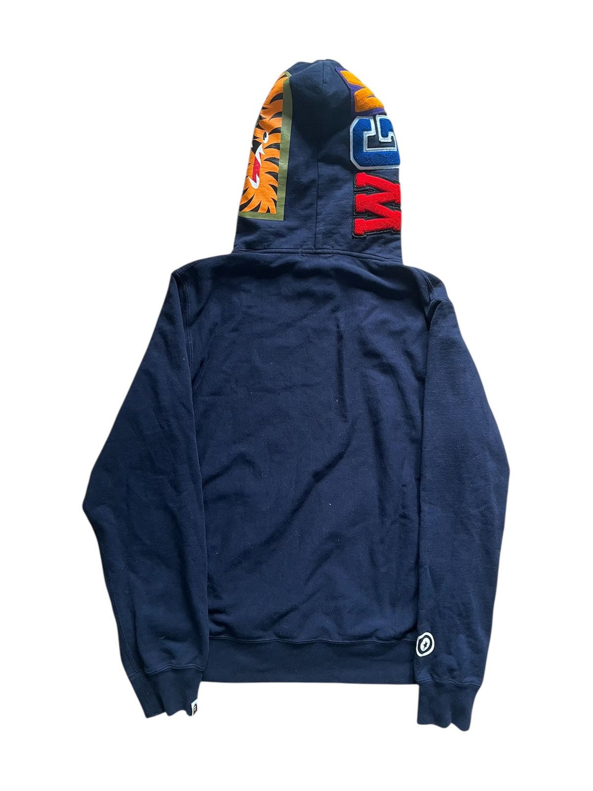 Bape Bape shark navy hoodie rare streetwear luxury drip swag Size US L / EU 52-54 / 3 - 2 Thumbnail