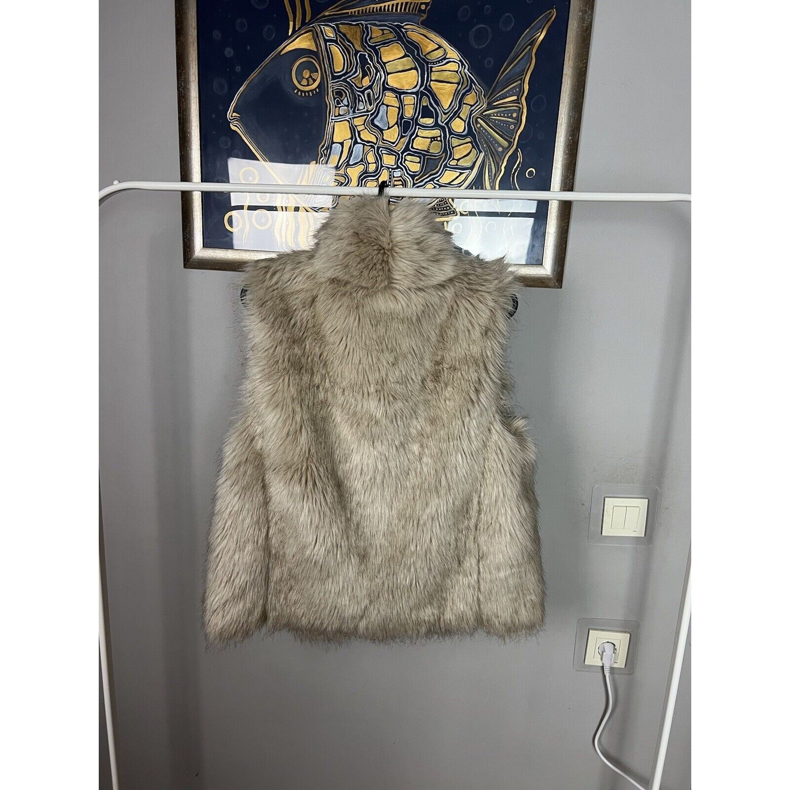 Denim & Supply Ralph Lauren Ralph Lauren Denim&Supply VTG Y2k Acrylic Fur Deep Peel Vest Size S / US 4 / IT 40 - 7 Thumbnail