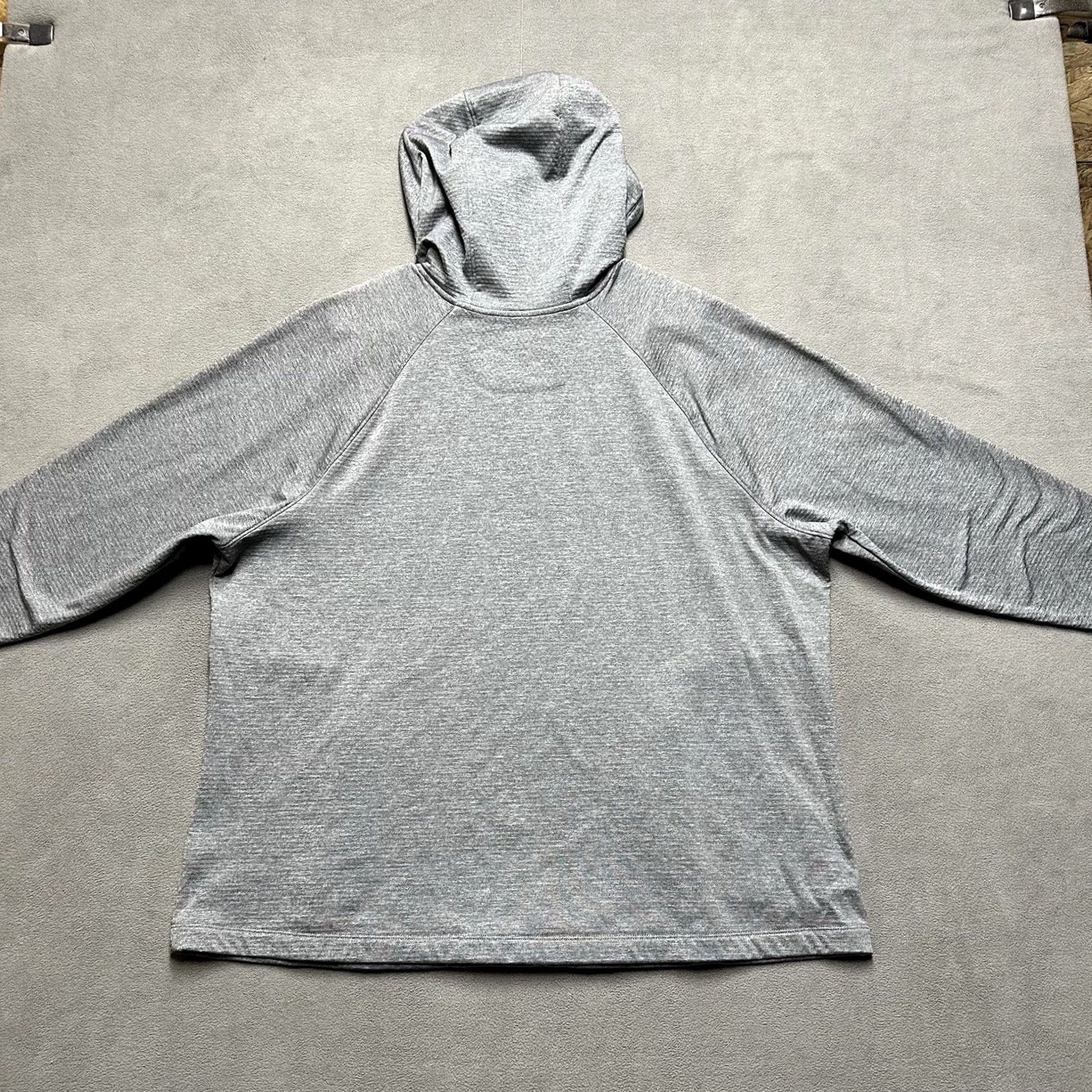 Vintage Alaskan Hardgear Hoodie Womens 1X Gray Sweatshirt Crosslayer Thermal Fleece EUC Size XL / US 12-14 / IT 48-50 - 2 Thumbnail