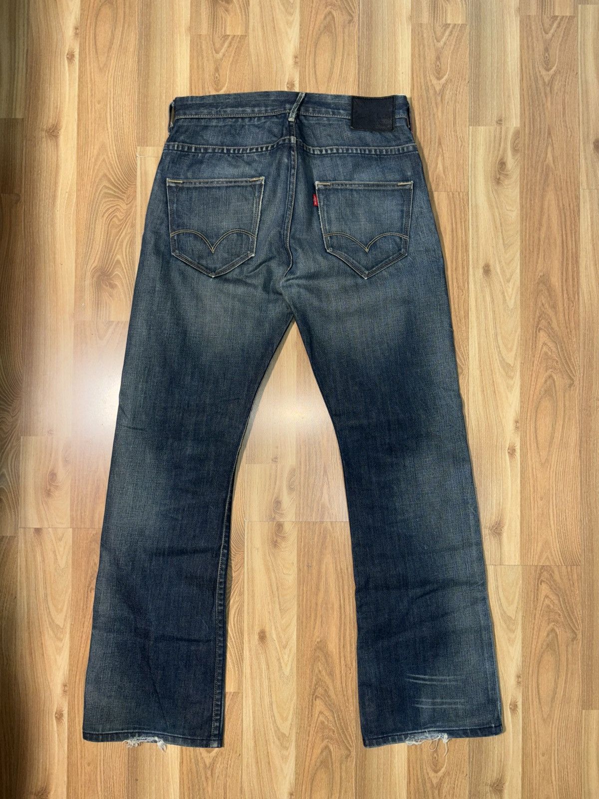 Levi's Vintage Clothing Levi’s Archive 2005 Premium R0700 GeometricPocket DenimJeans Size US 32 / EU 48 - 2 Thumbnail