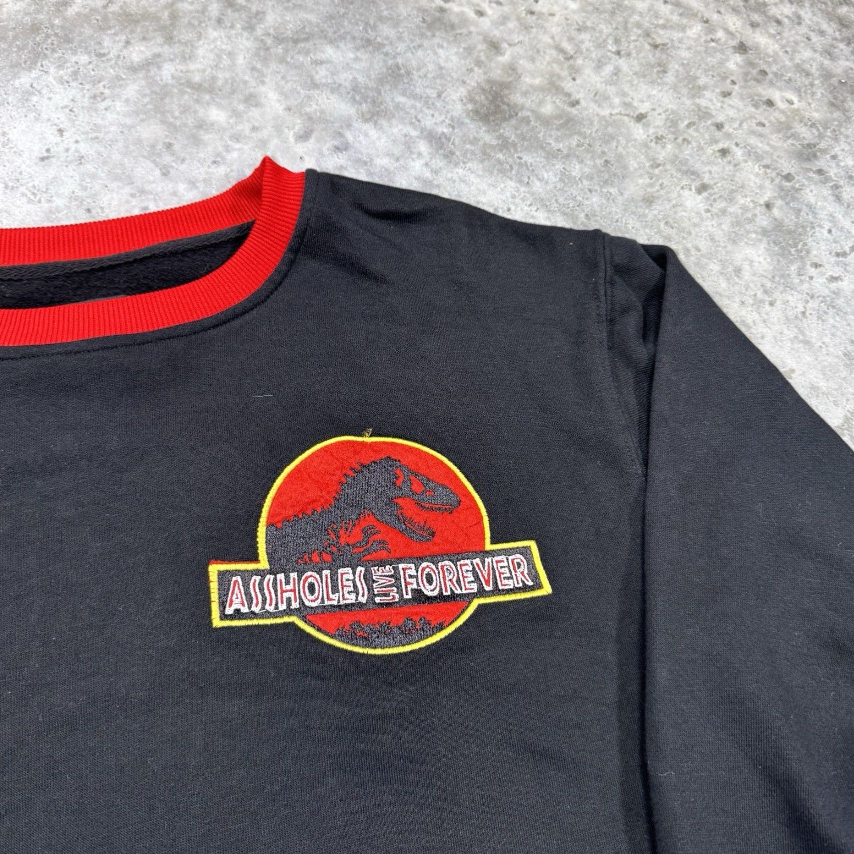 Vintage VINTAGE Assholes*s Live Forever sweatshirt Shirt? Size US S / EU 44-46 / 1 - 2 Thumbnail