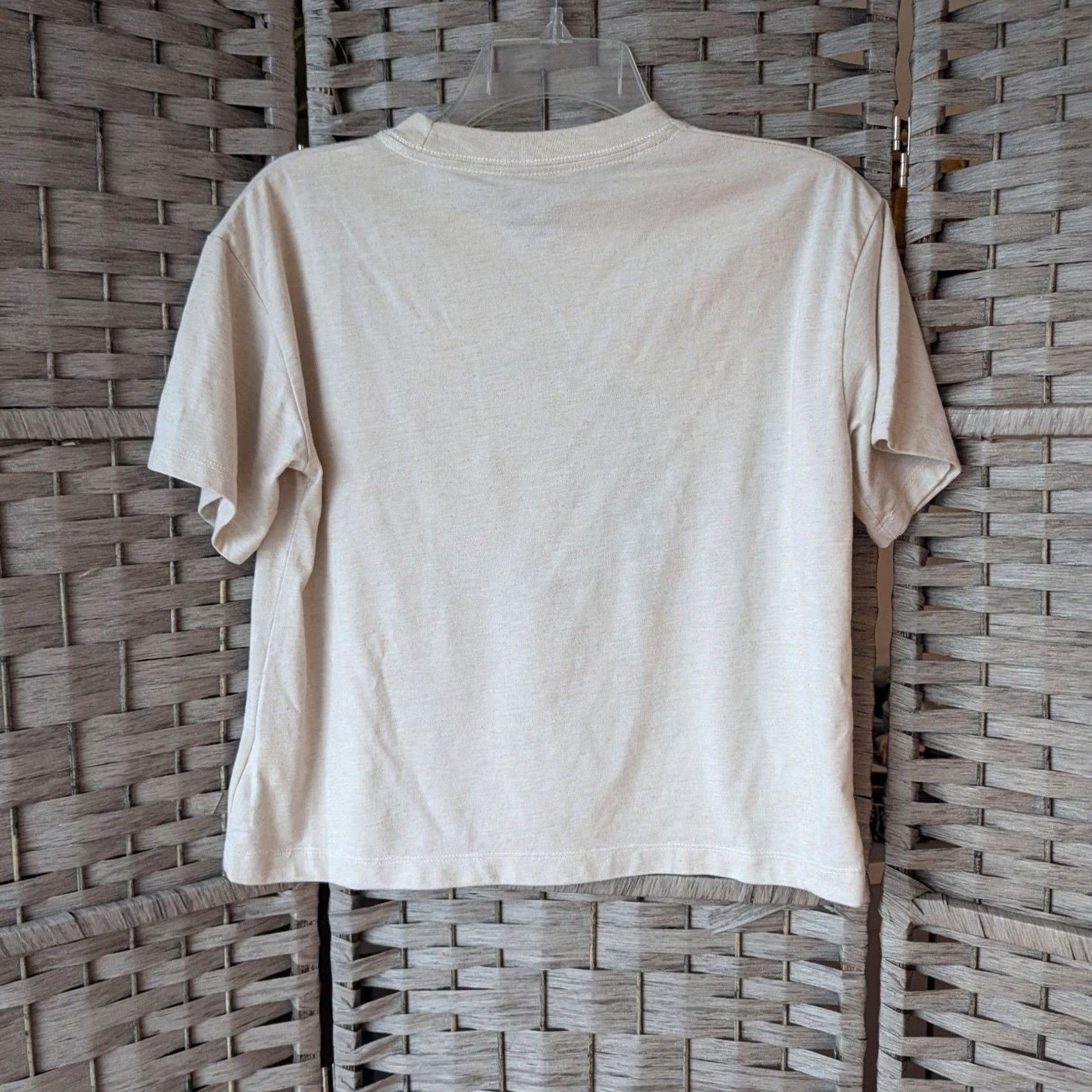Etro League Baylor University T-Shirt Oatmeal Ivory Womens S Sailor Bear 1845 Bears Graphic Nautical Casual Short Sleeve Size S / US 4 / IT 40 - 4 Thumbnail
