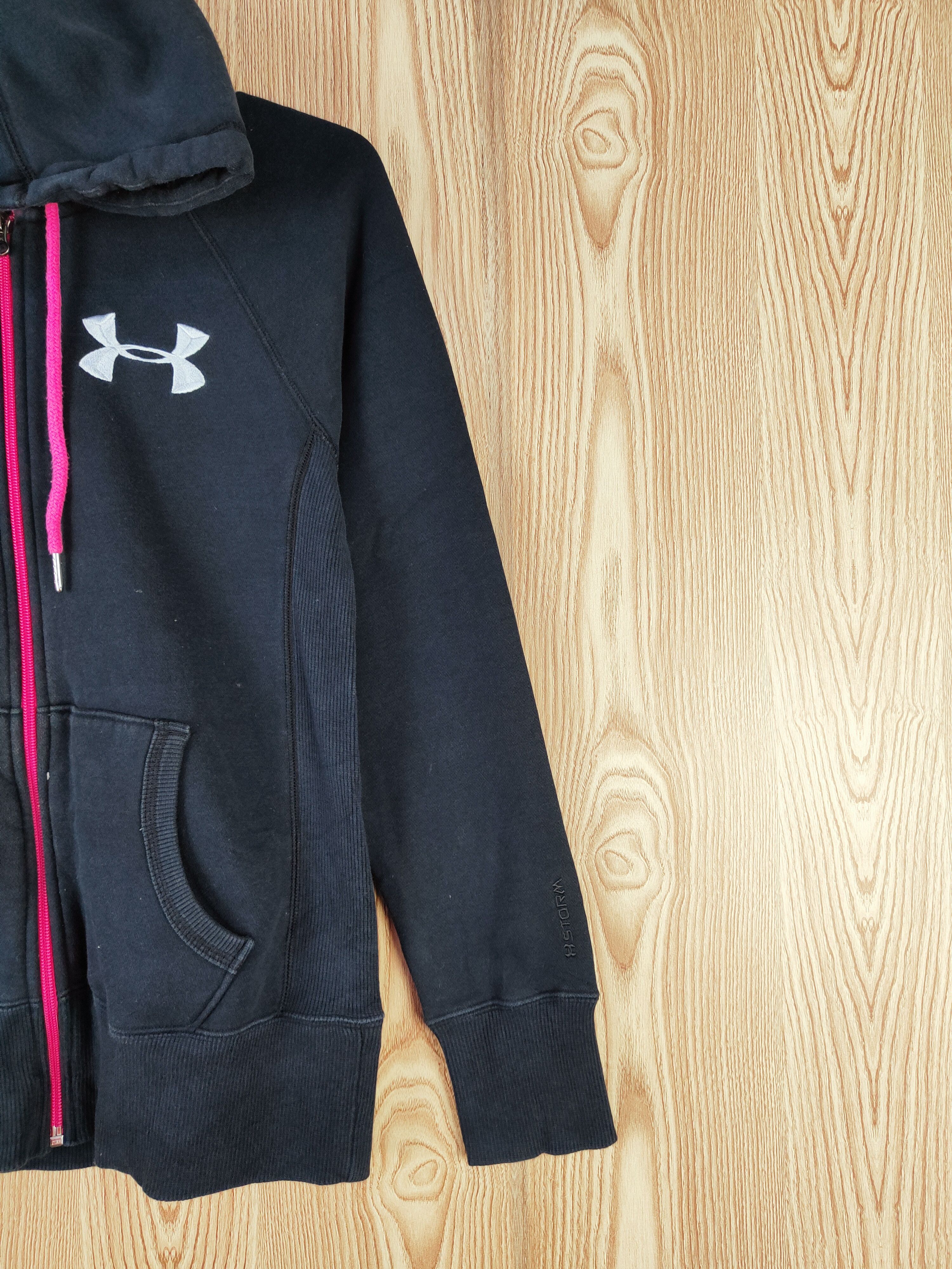 Under Armour × Vintage Vintage Stuff - Under Armour Navy Hoodie Sweaters Size S / US 4 / IT 40 - 5 Thumbnail