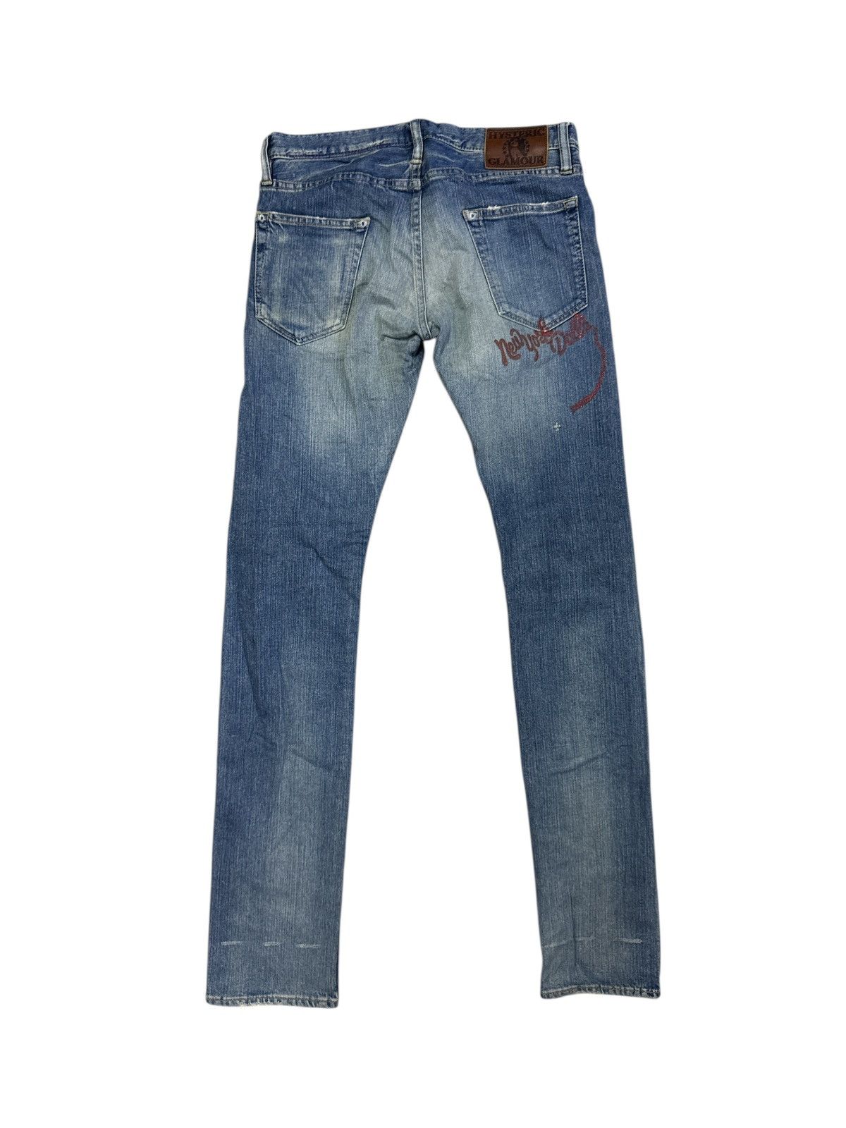 Hysteric Glamour HYSTERIC GLAMOUR x NEW YORK DOLLS JEANS SIZE 30 Size 30" / US 8 / IT 44 - 2 Thumbnail