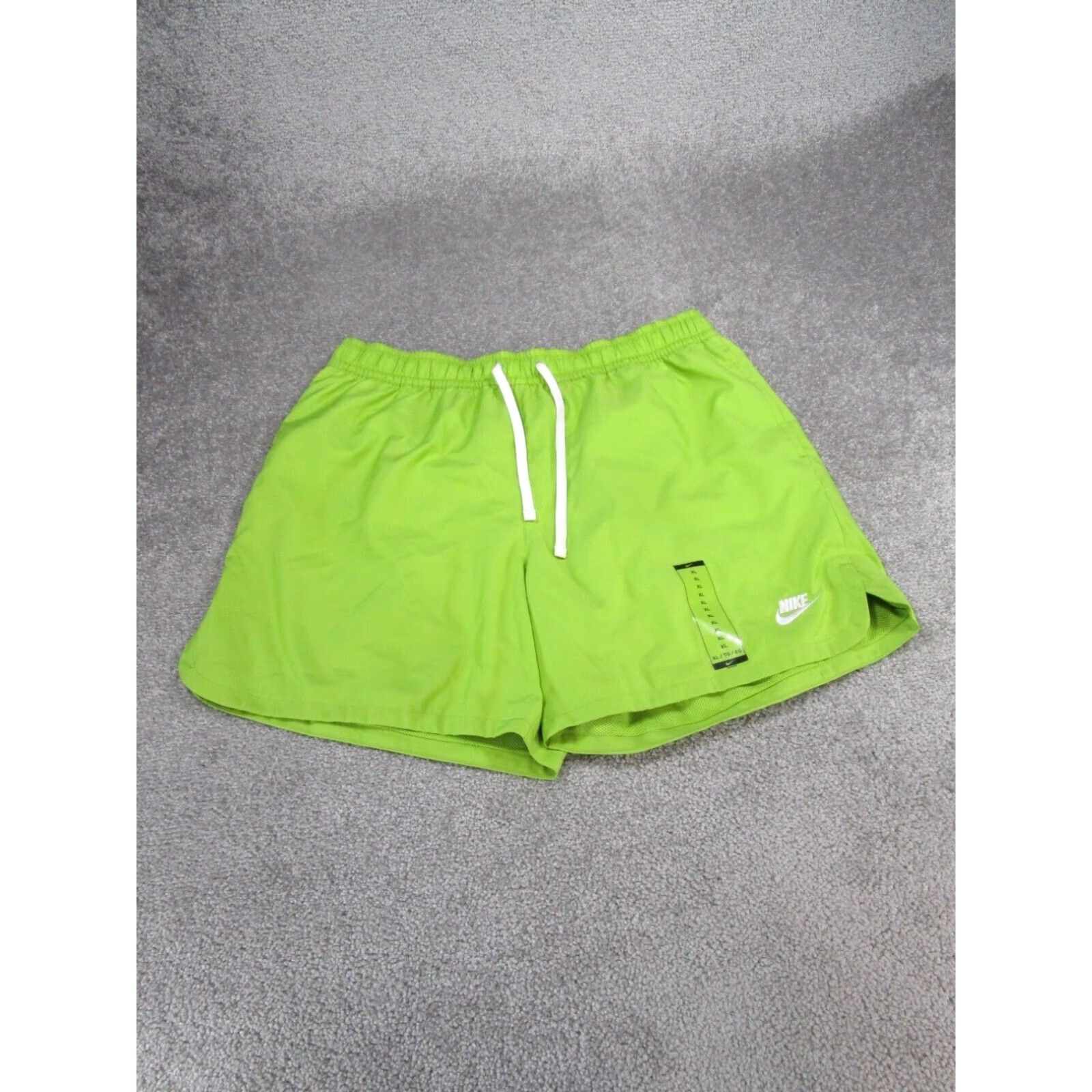 Nike Nike Shorts Mens XL Light Green Mesh Lined Standard Fit Above Knee Length NEW Grailed