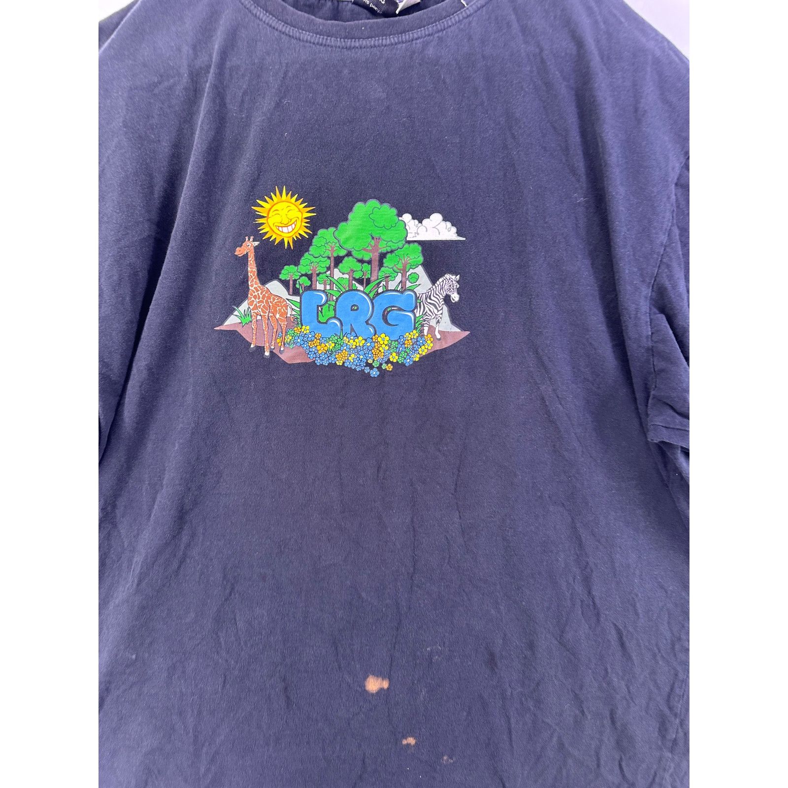 LRG LRG Zoo Print Black Tshirt Size 4XL Size US XXL / EU 58 / 5 - 3 Thumbnail
