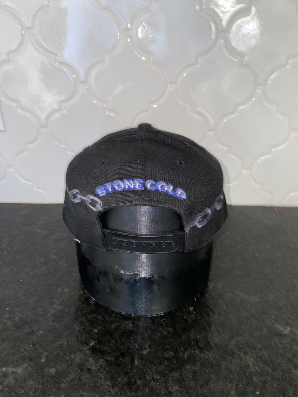 WWF Vintage 90s WWF stone cold Steve Austin chains snapback Size ONE SIZE - 2 Thumbnail