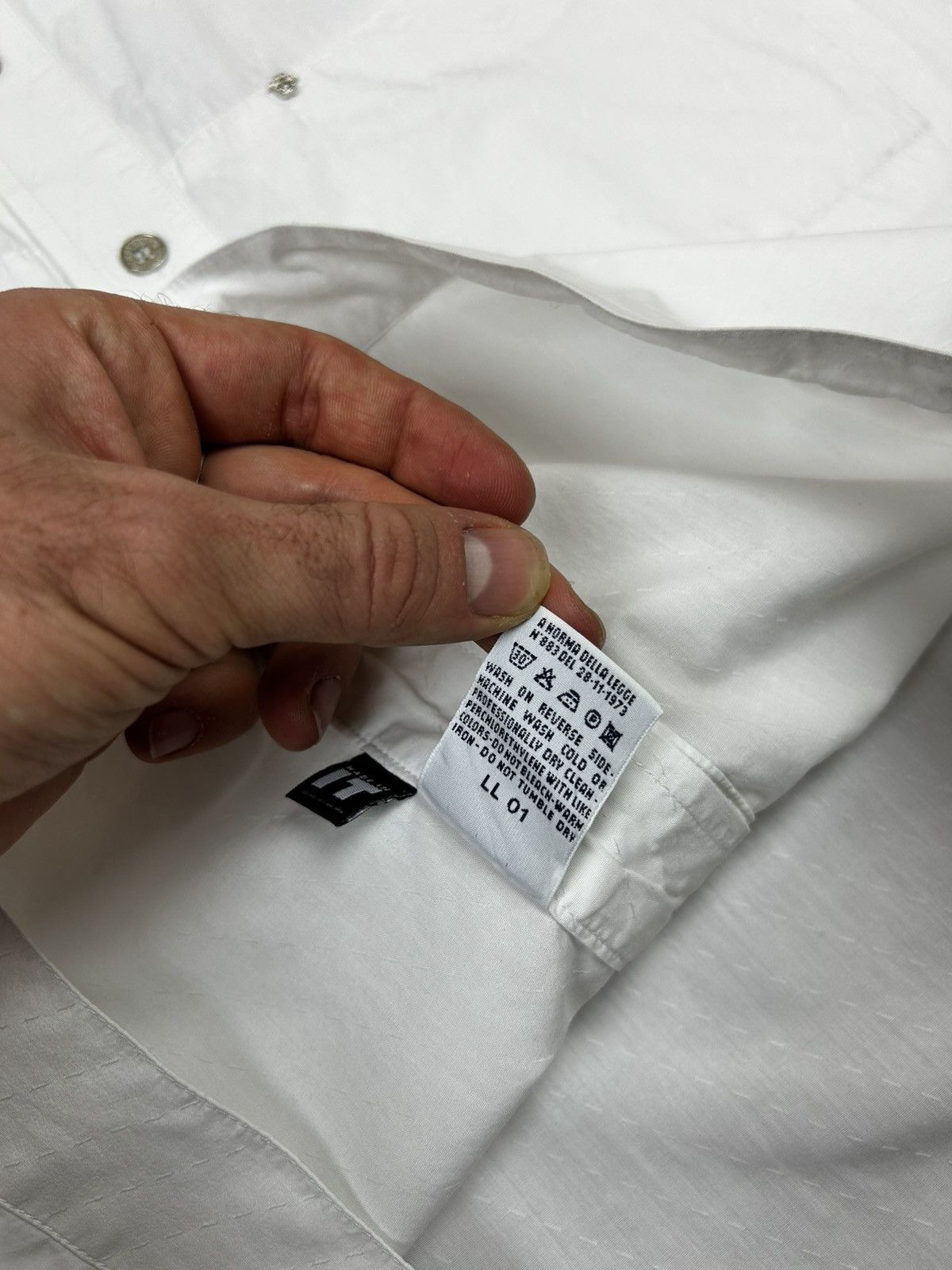 Versace Vintage Versace Jeans Couture Button up Shirt Size US L / EU 52-54 / 3 - 9 Thumbnail