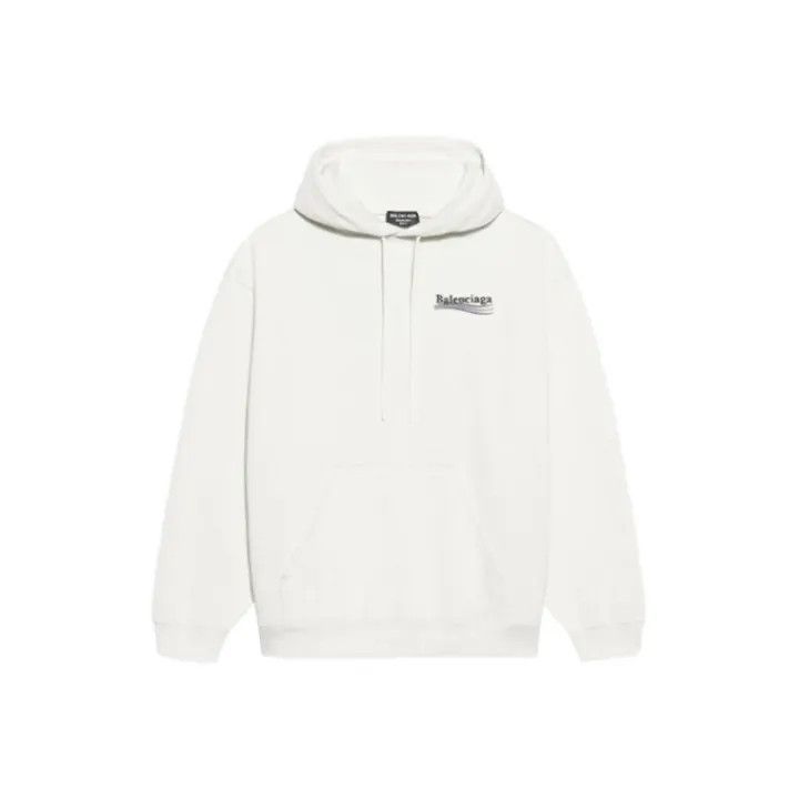 Balenciaga Balenciaga Logo Embroidered Hoodie for Men 0079 Size US XS / EU 42 / 0 - 1 Thumbnail
