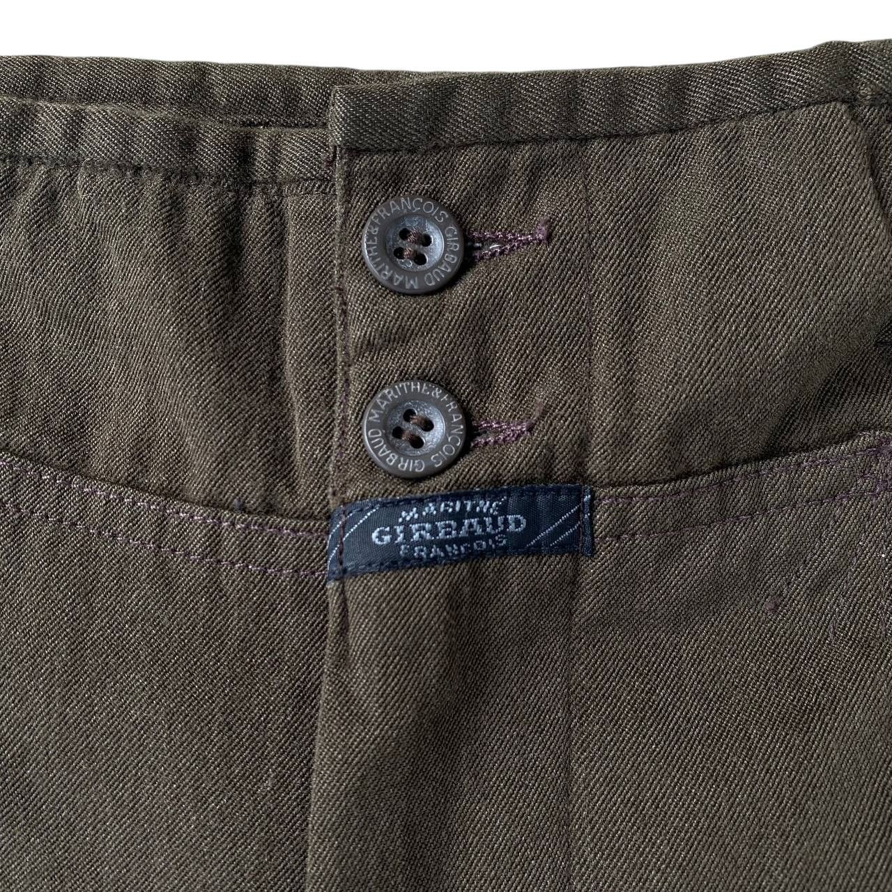 Marithe + Francois Girbaud W31 VINTAGE 90S MARITHE FRANCOIS GIRBAUD TROUSER LOOSE PANT Size US 31 - 12 Thumbnail