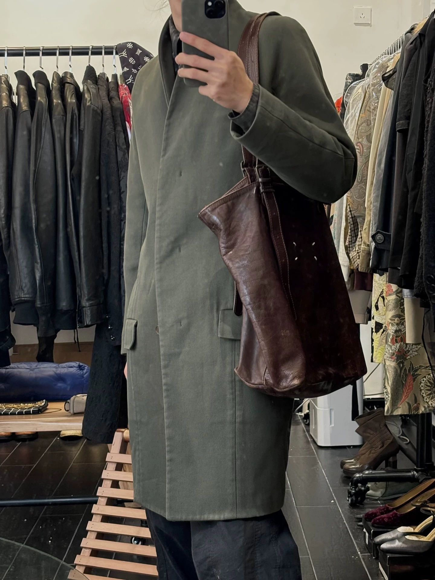 Maison Margiela Margiela S/S 2016 Women's Collarless Coat 40 Size S / US 4 / IT 40 - 1 Thumbnail