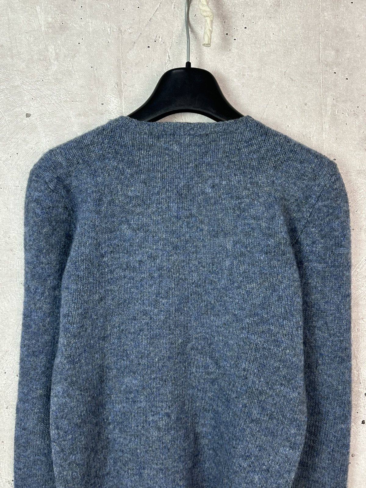 Ralph Lauren Vintage Ralph Lauren Wool Knit Logo Blue Long Sleeve Sweater Size M / US 6-8 / IT 42-44 - 7 Thumbnail