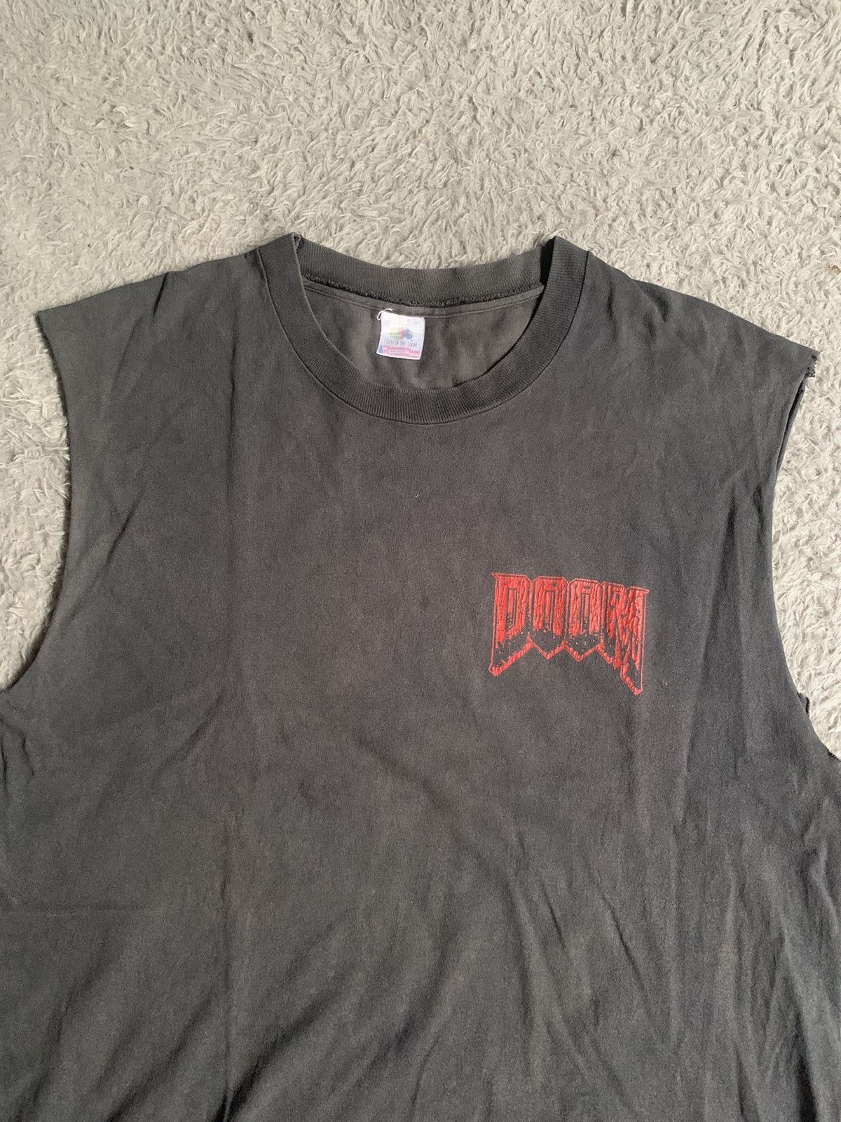4GSELLER Vintage 90’s Thrashed Doom Video Game Promo Tee Erd Grunge Size US XL / EU 56 / 4 - 2 Thumbnail