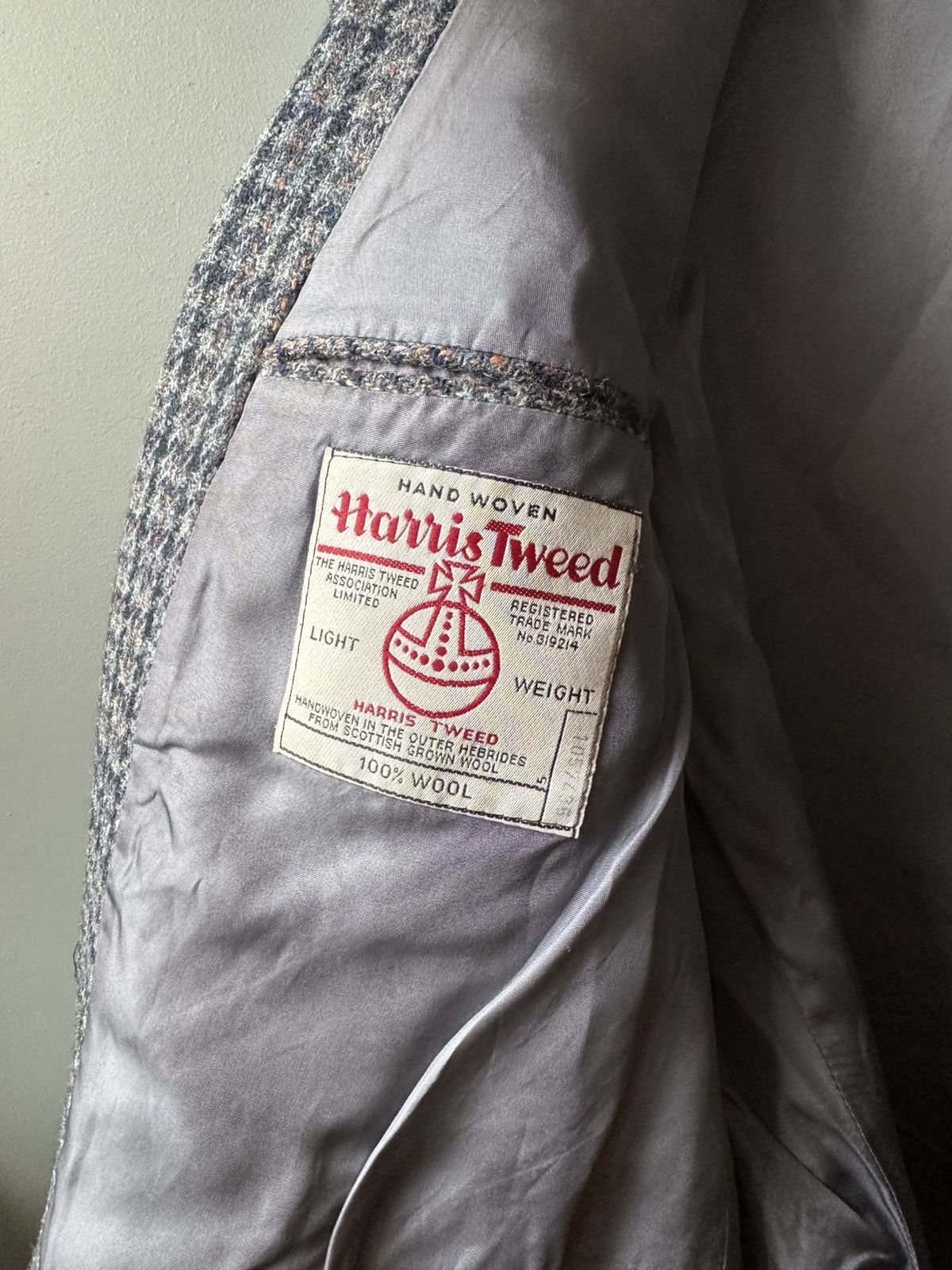 Harris Tweed Vintage Harris Tweed Wool West Germany Blazer Size 44R - 6 Thumbnail