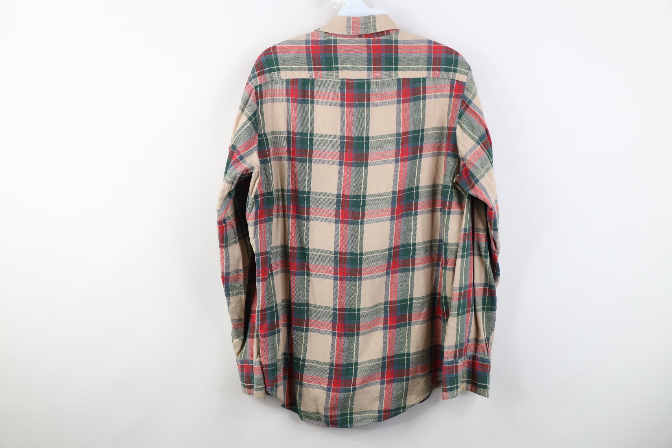 Vintage Vintage 70s Macys Flannel Collared Button Shirt Plaid Size US M / EU 48-50 / 2 - 12 Thumbnail