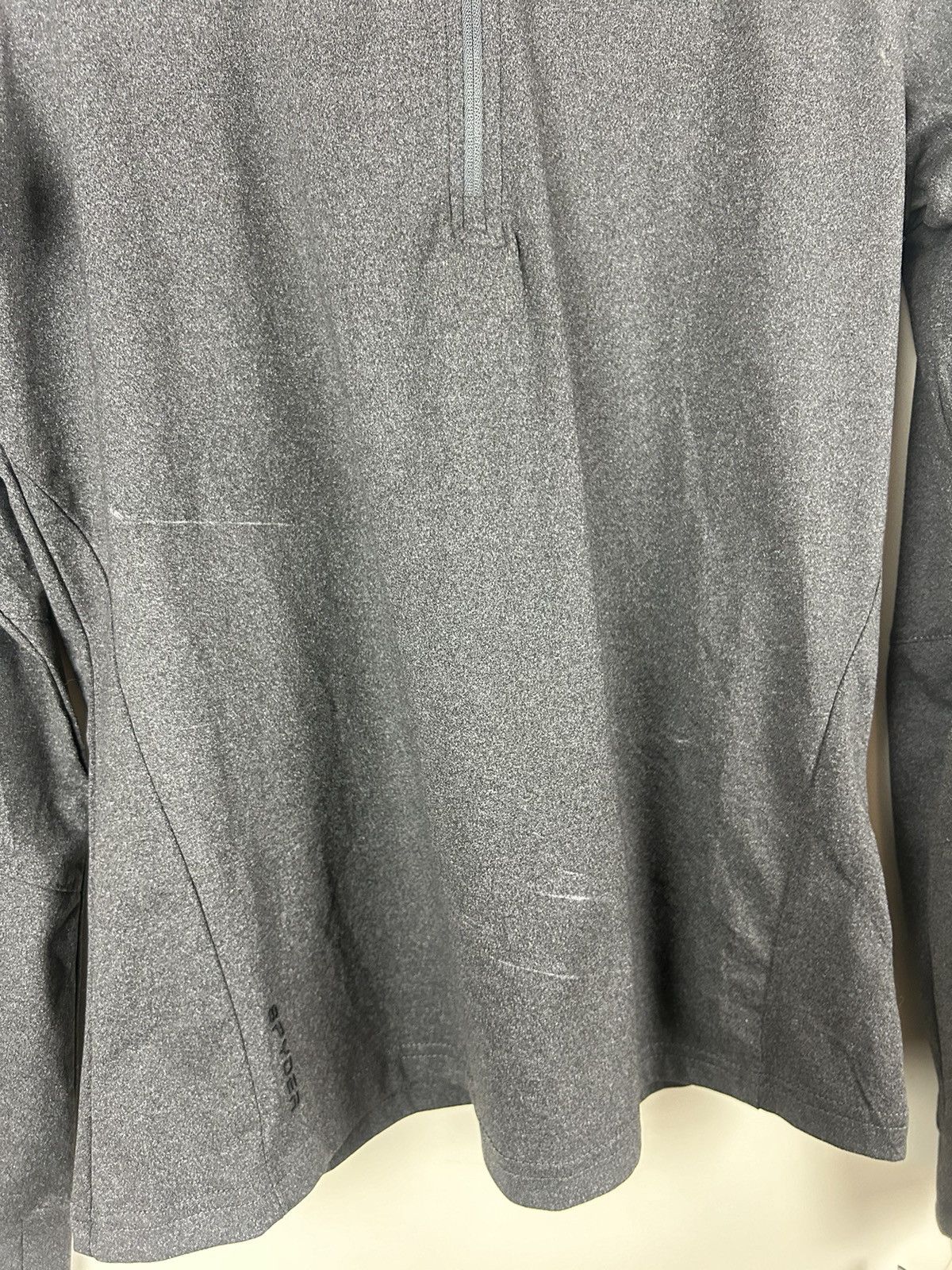 Vintage 1/4 zip spider medium charcoal women *defect front* Size M / US 6-8 / IT 42-44 - 2 Thumbnail