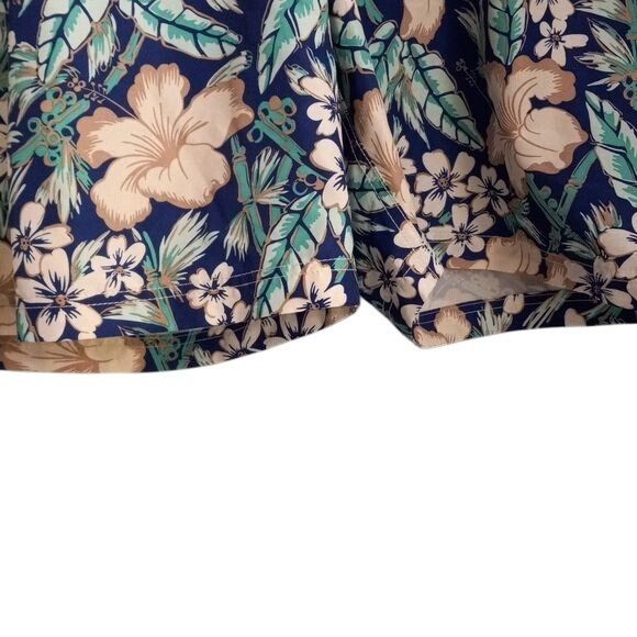 Lands' End Lands End XXL Mens Floral Swim Trunks Elastic Waist Drawstri Size US 44 / EU 60 - 5 Thumbnail