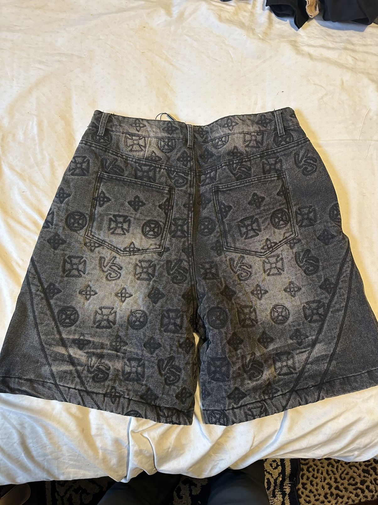 Vale VALE SPADE DENIM JORTS Size US 32 / EU 48 - 2 Thumbnail