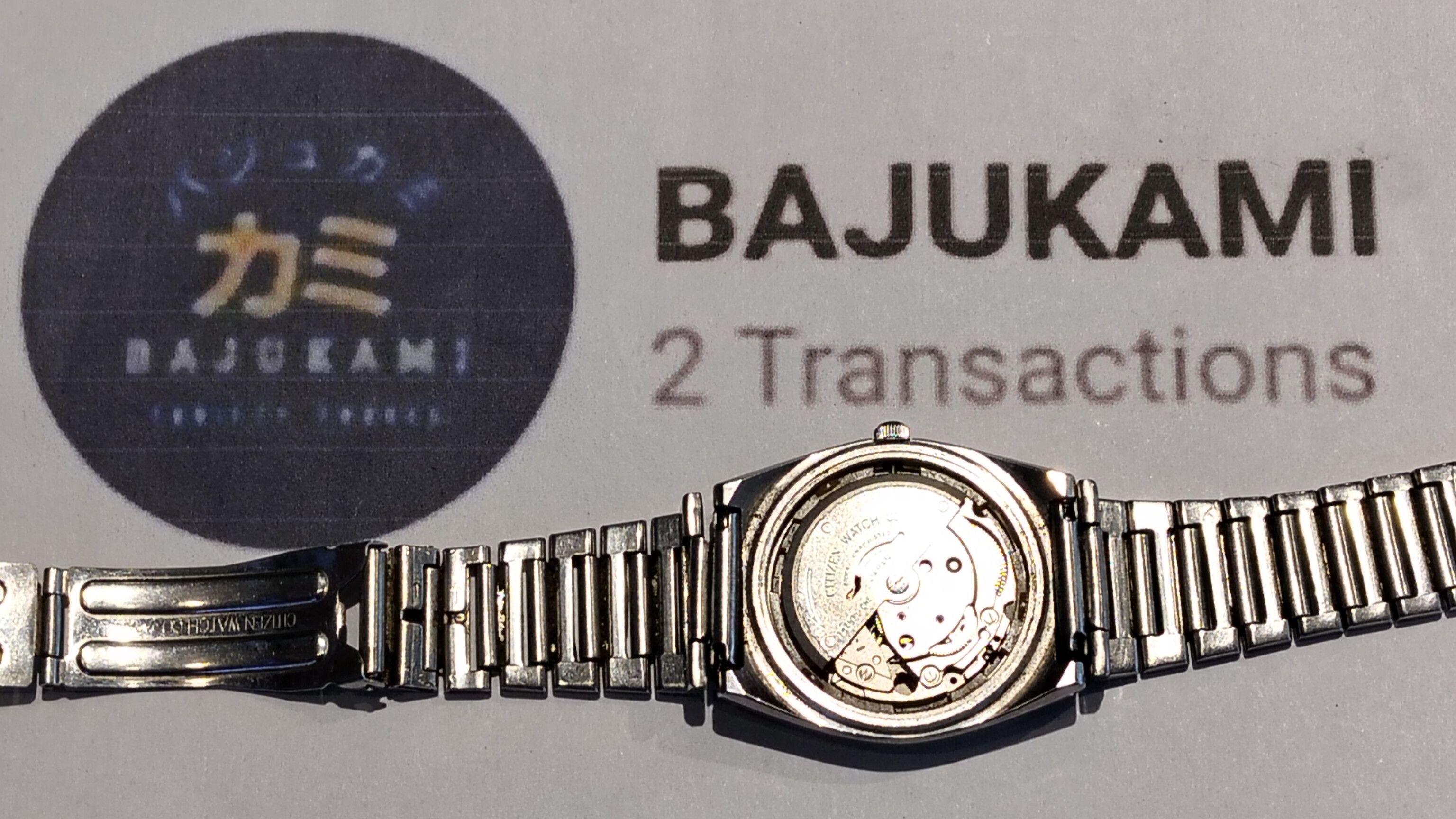Citizen 🔥 Vintage 70's CITIZEN, automatic 21 Jewels 🔥 Size 32 - 7 Thumbnail