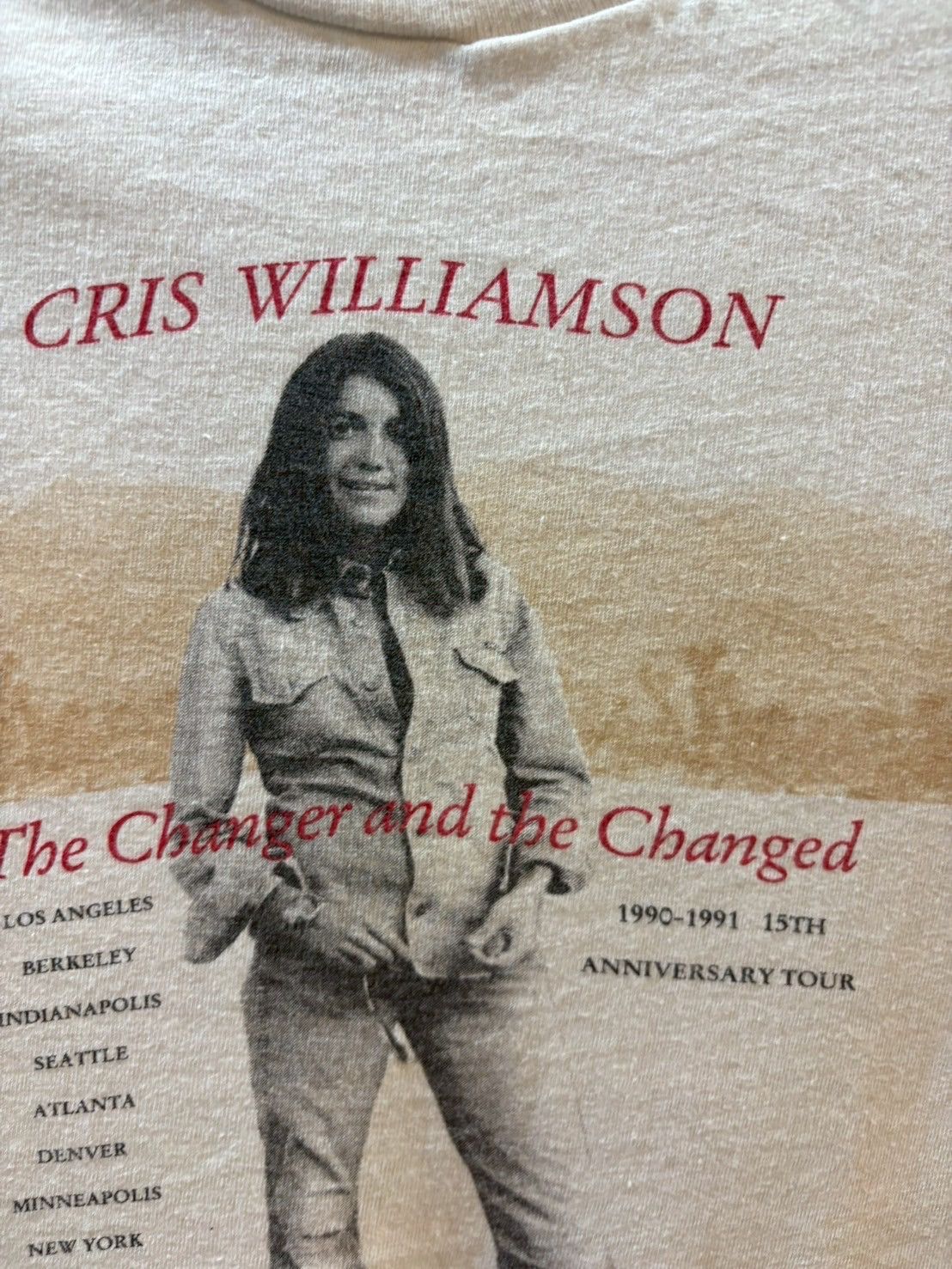 Vintage Cris Williamson 1991’s Size US M / EU 48-50 / 2 - 3 Thumbnail