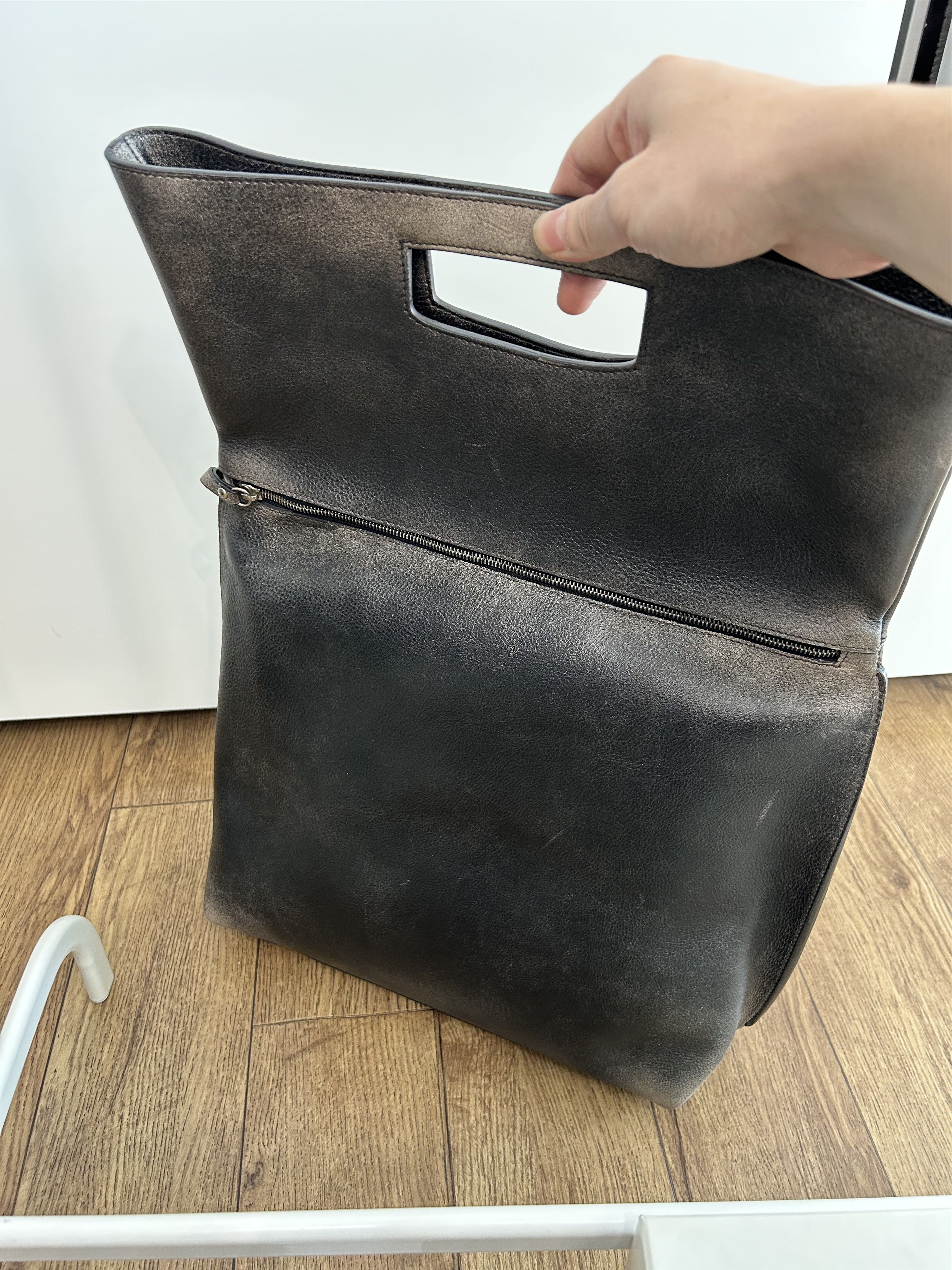 Maison Margiela MAISON MARGIELA Dirty-Wash Messenger Bag Size ONE SIZE - 6 Thumbnail