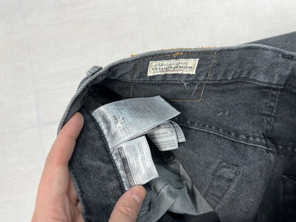 Levi's Pants Levi’s 501 dark grey jeans Size US 32 / EU 48 - 4 Thumbnail