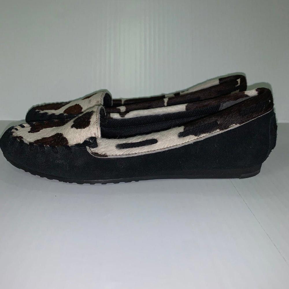 Designer Dr. Scholl's Spirit Cow Hide "Spirit" Flats, 6.5 Size US 6.5 / IT 36.5 - 3 Thumbnail