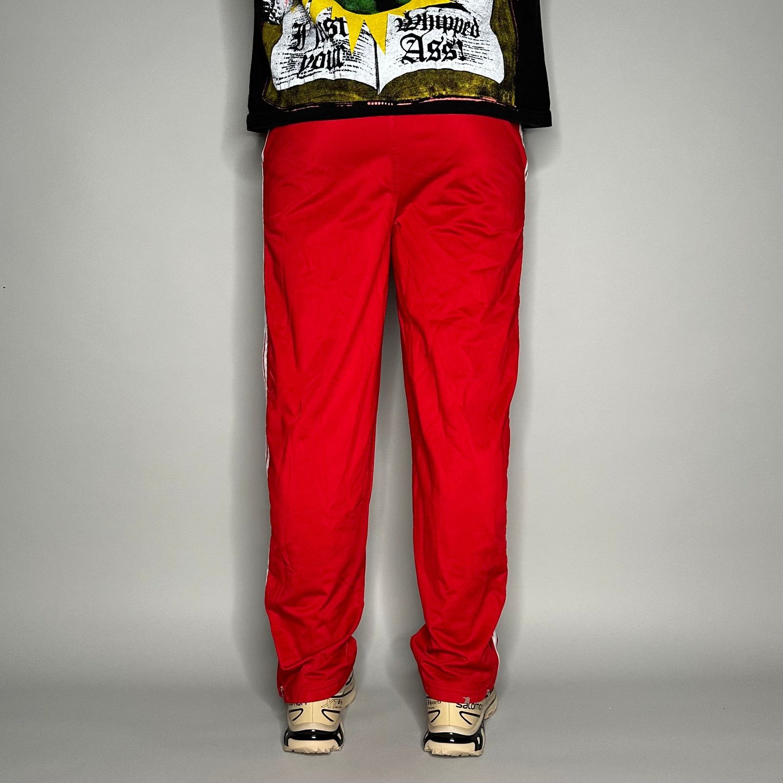 Adidas Vintage Y2K Adidas Sweatpants Mens XS Red White 3 Stripes Size US 28 / EU 44 - 4 Thumbnail
