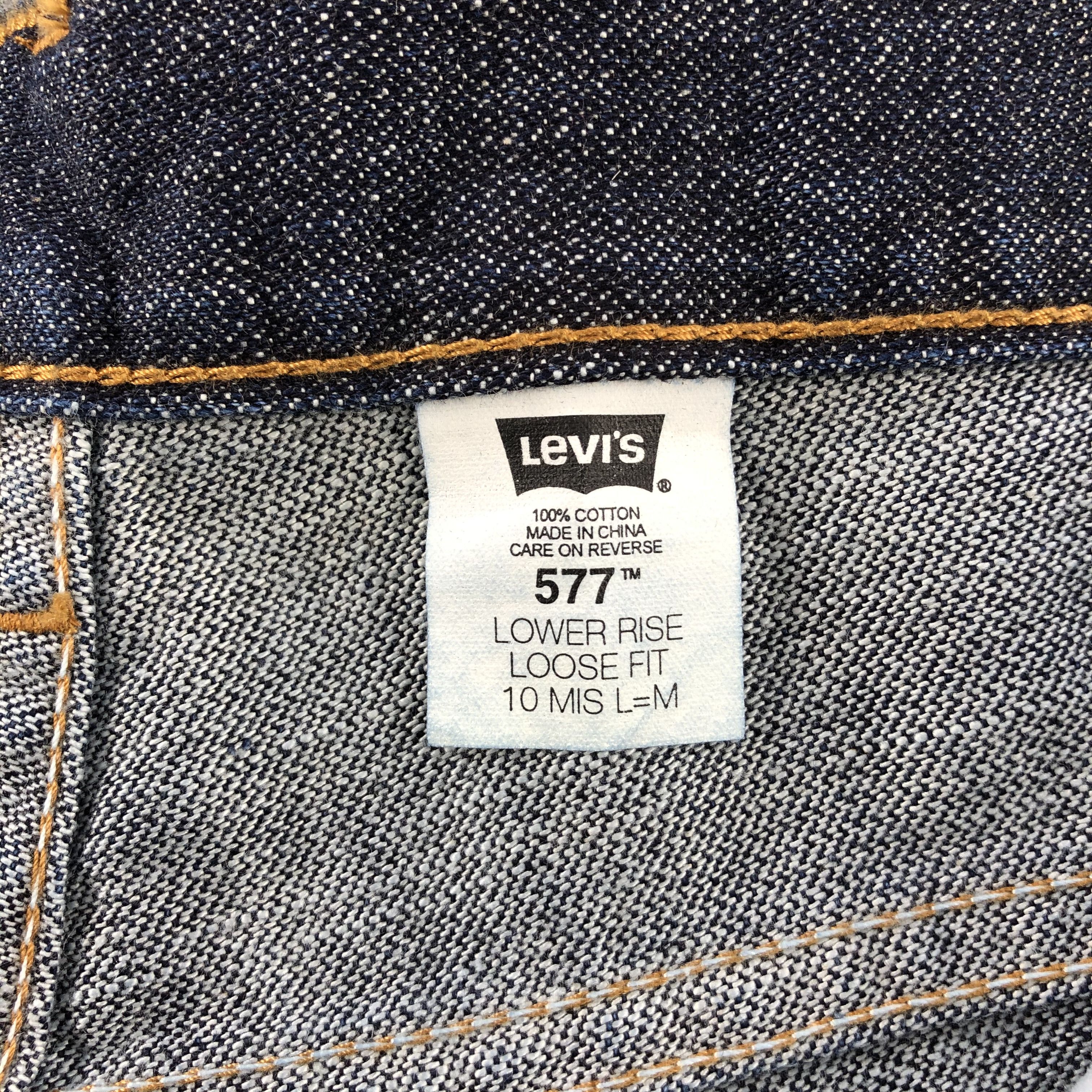 Levi's Vintage 90s Levis 577 Jeans-J1165 Size US 33 - 9 Thumbnail