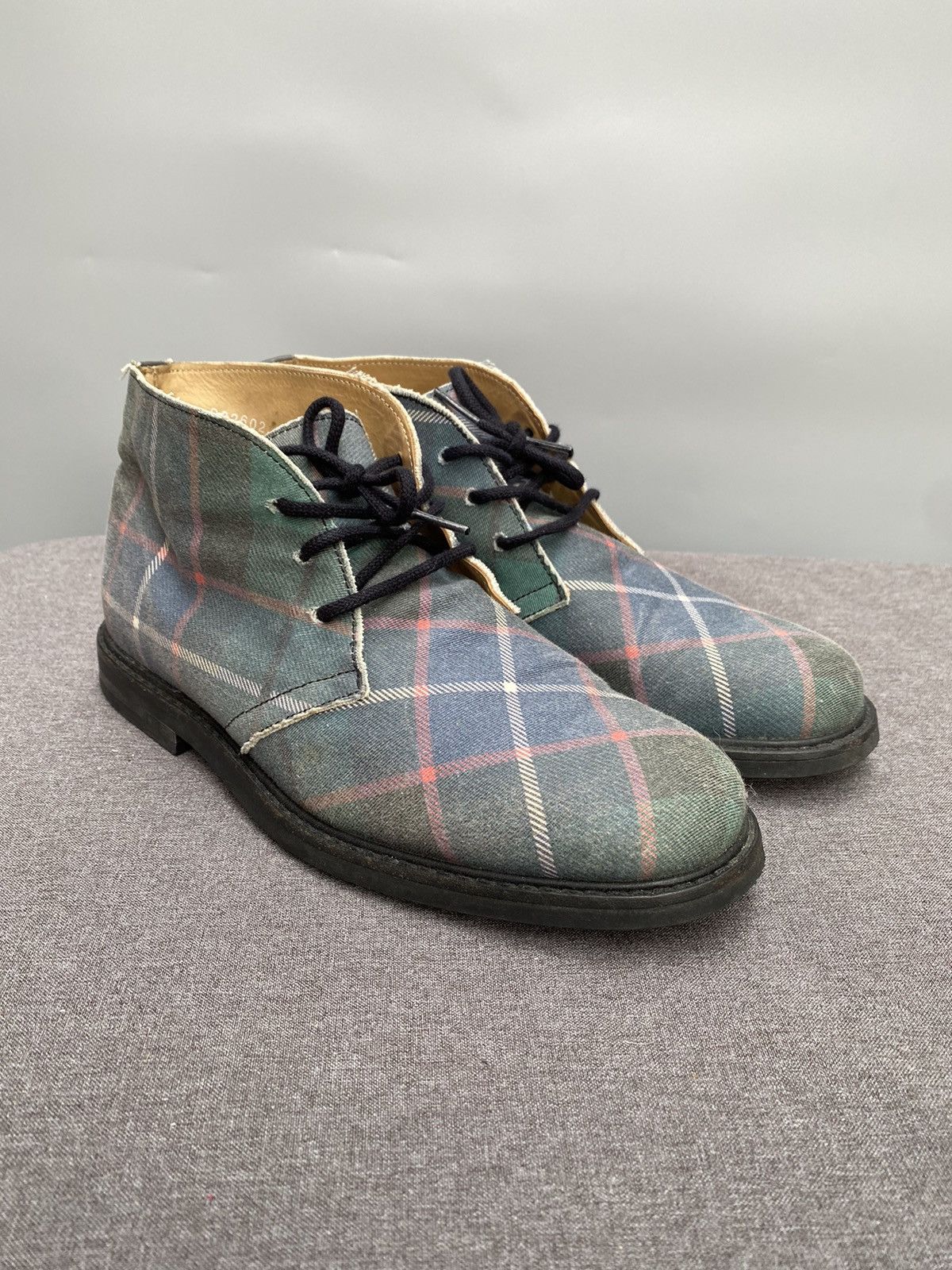 Comme des Garcons Plaid Mid Boots Size US 9 / IT 39 - 3 Thumbnail