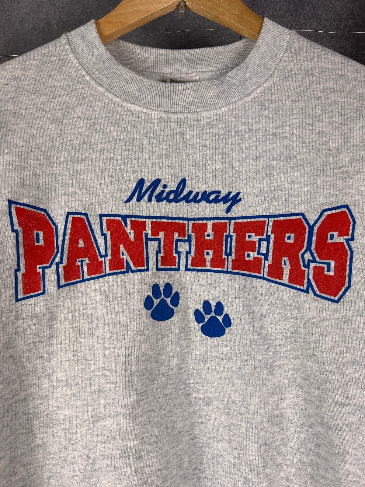 Fruit Of The Loom × Vintage Midway Panthers grey crewneck vintage fruit of the loom Size S / US 4 / IT 40 - 3 Thumbnail