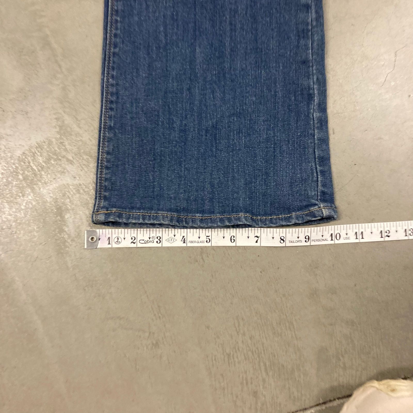 Vintage Y2K Charlotte Russe low rise bootcut jeans 34x33 Size 28" / US 6 / IT 42 - 5 Thumbnail