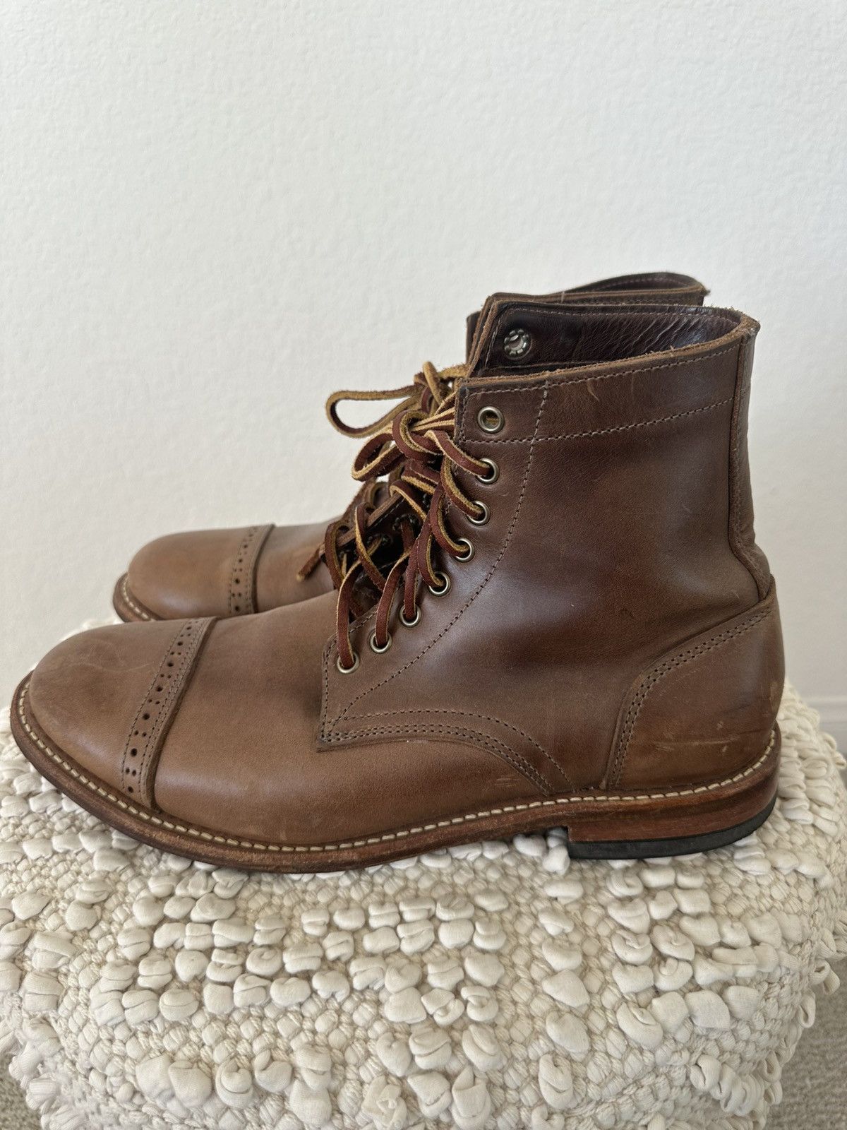 Oak Street Bootmakers Oakstreet Cap-Toe Trench Boot Size US 10.5 / EU 43-44 - 2 Thumbnail