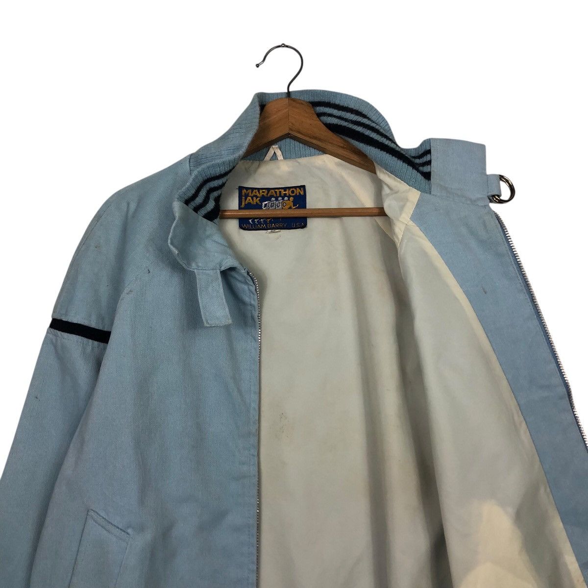 Vintage 📌Vintage 60's Marathon Jak William Barry Usa Talon Zipper Size US M / EU 48-50 / 2 - 13 Thumbnail