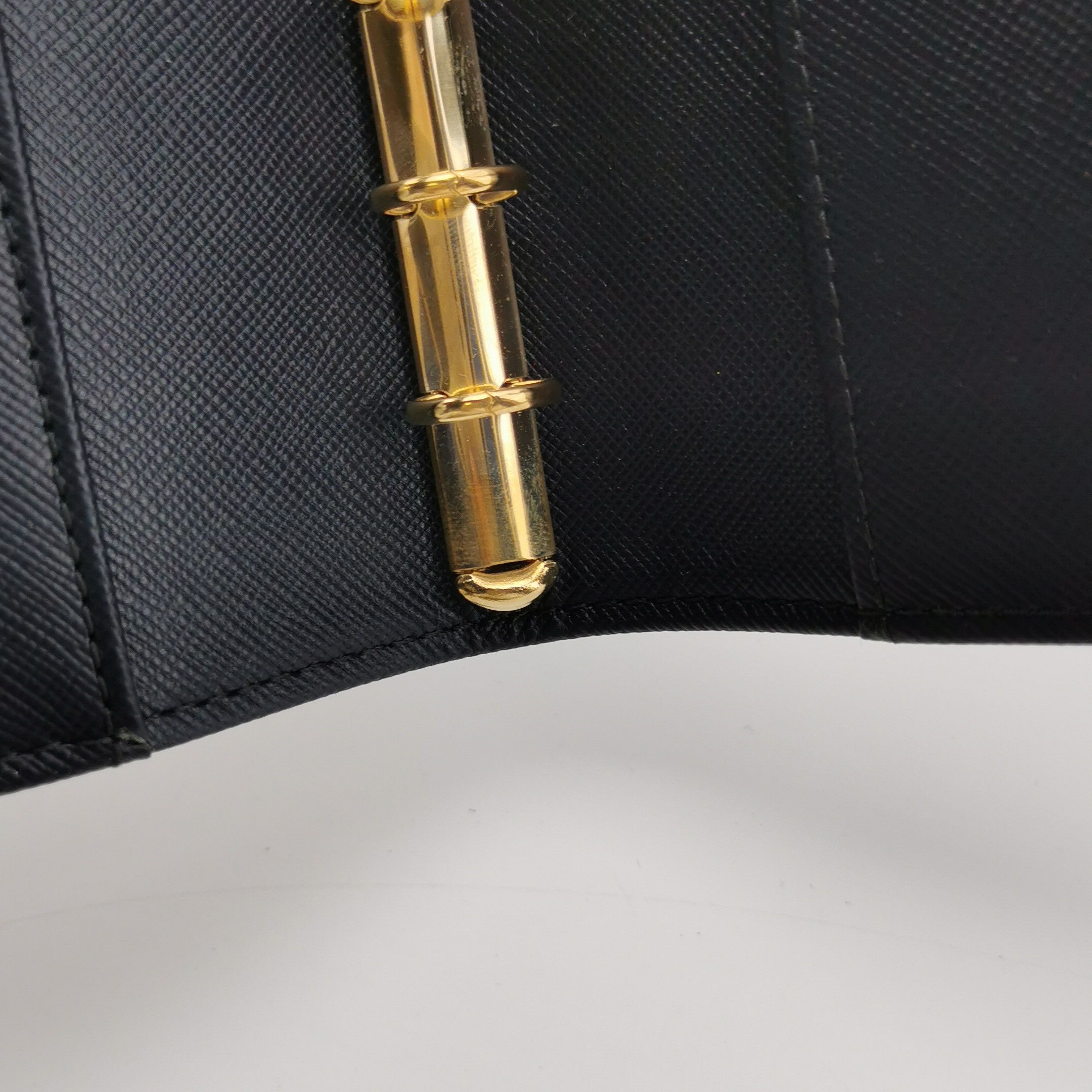 Louis Vuitton Louis Vuitton (LV) Canvas monogram notebook cover small lea Size ONE SIZE - 7 Thumbnail