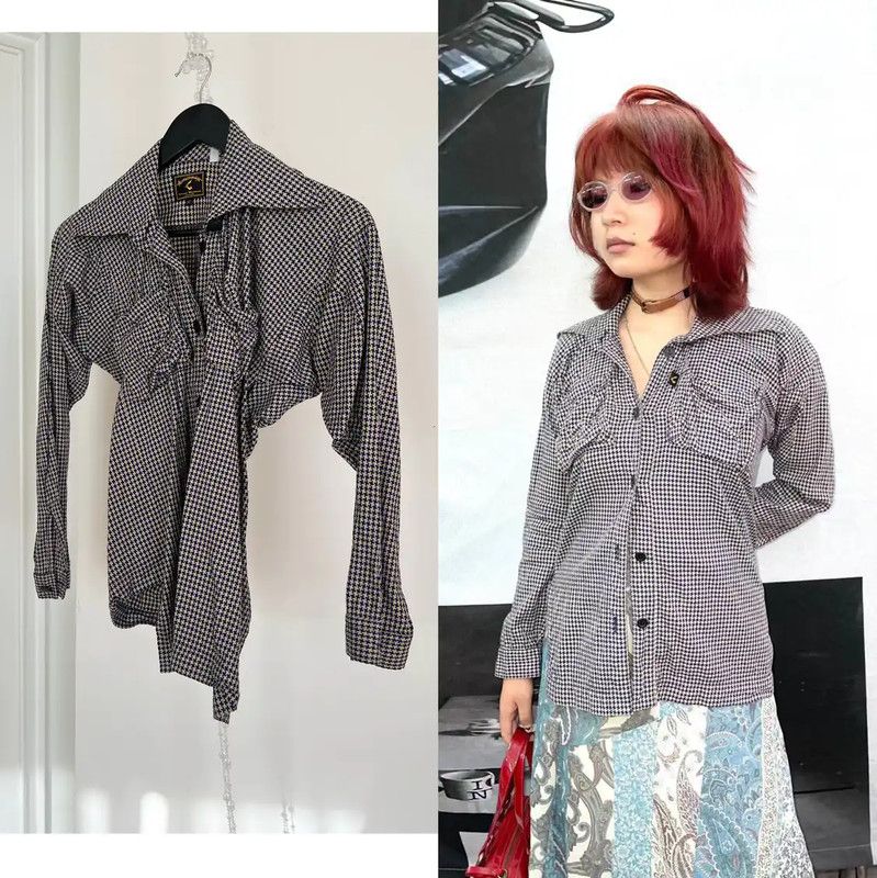 Vivienne Westwood Vivienne Westwood Gray Women's Shirt M Size 0089 Size M / US 6-8 / IT 42-44 - 1 Thumbnail