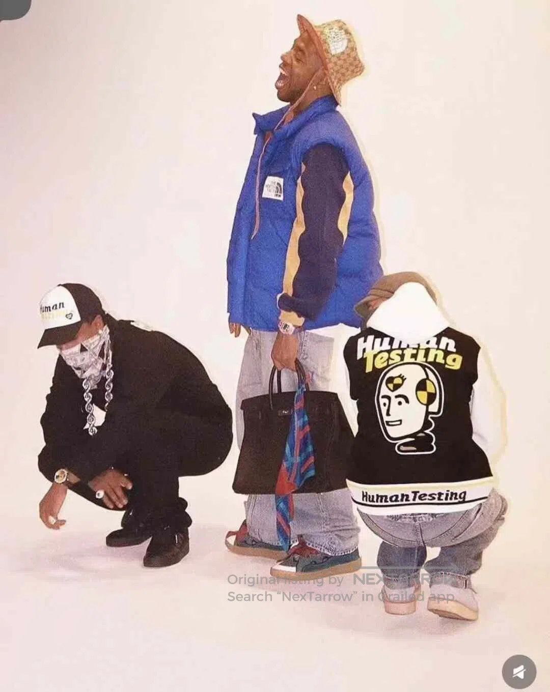 Human Made Human Made A$Ap Rocky Leather Sleeve Jacket. Size US L / EU 52-54 / 3 - 9 Thumbnail