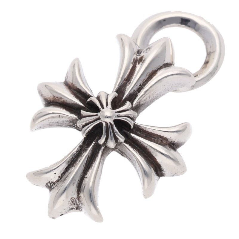 Chrome Hearts CH Plus Pendant Silver Necklace